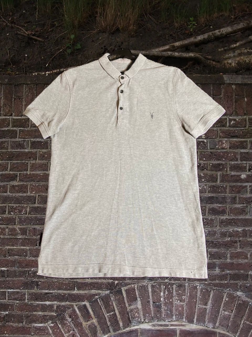 Allsaints × Vintage Vintage Allsaints Graphic Logo Distressed 90’s tee Size US M / EU 48-50 / 2 - 1 Thumbnail