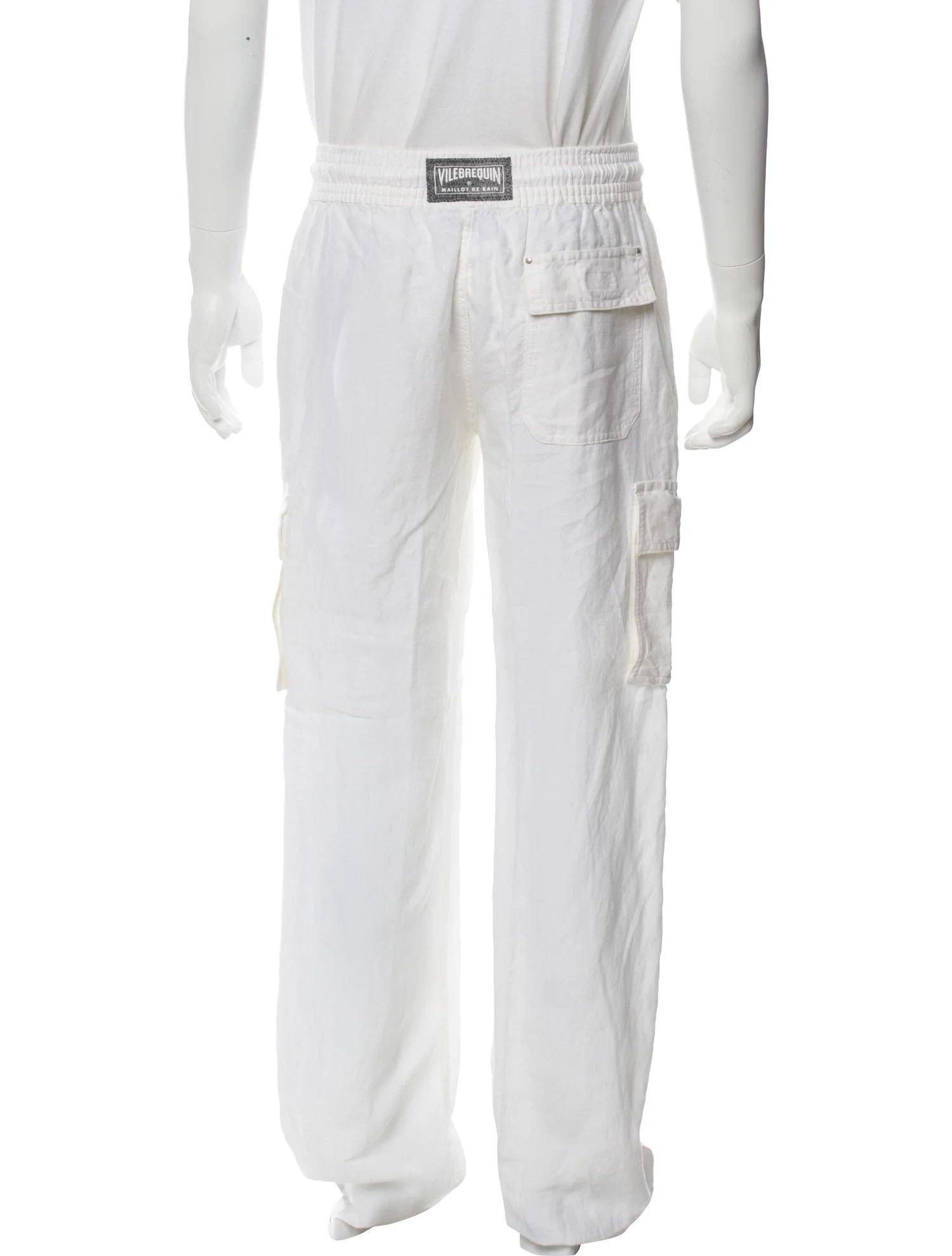 Vilebrequin Vilebrequin LInen Drawstring Cargo Pants Size US 28 / EU 44 - 3 Thumbnail