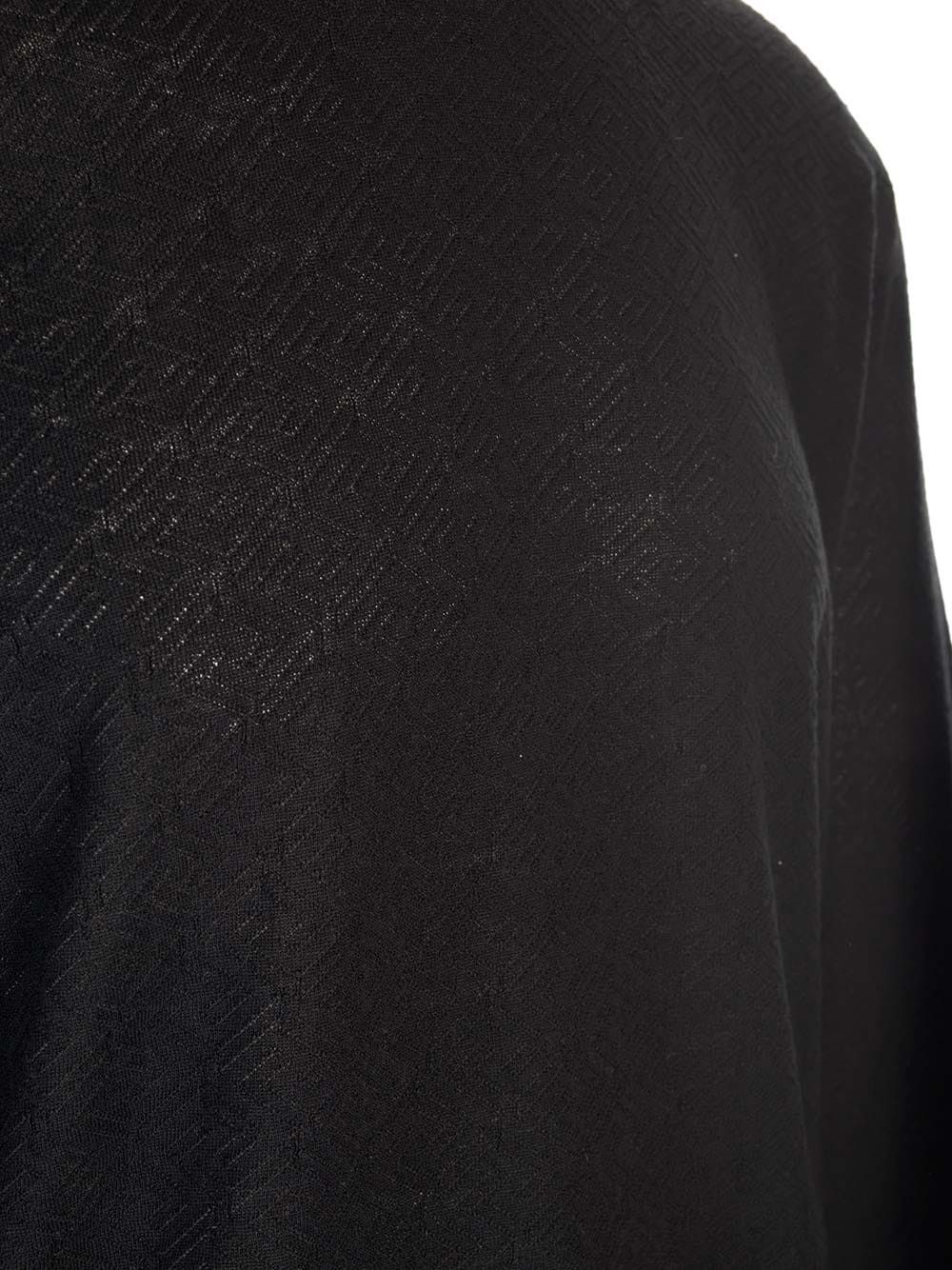 Versace o1y0525 Logo Crewneck Sweater in Black Size US L / EU 52-54 / 3 - 2 Thumbnail