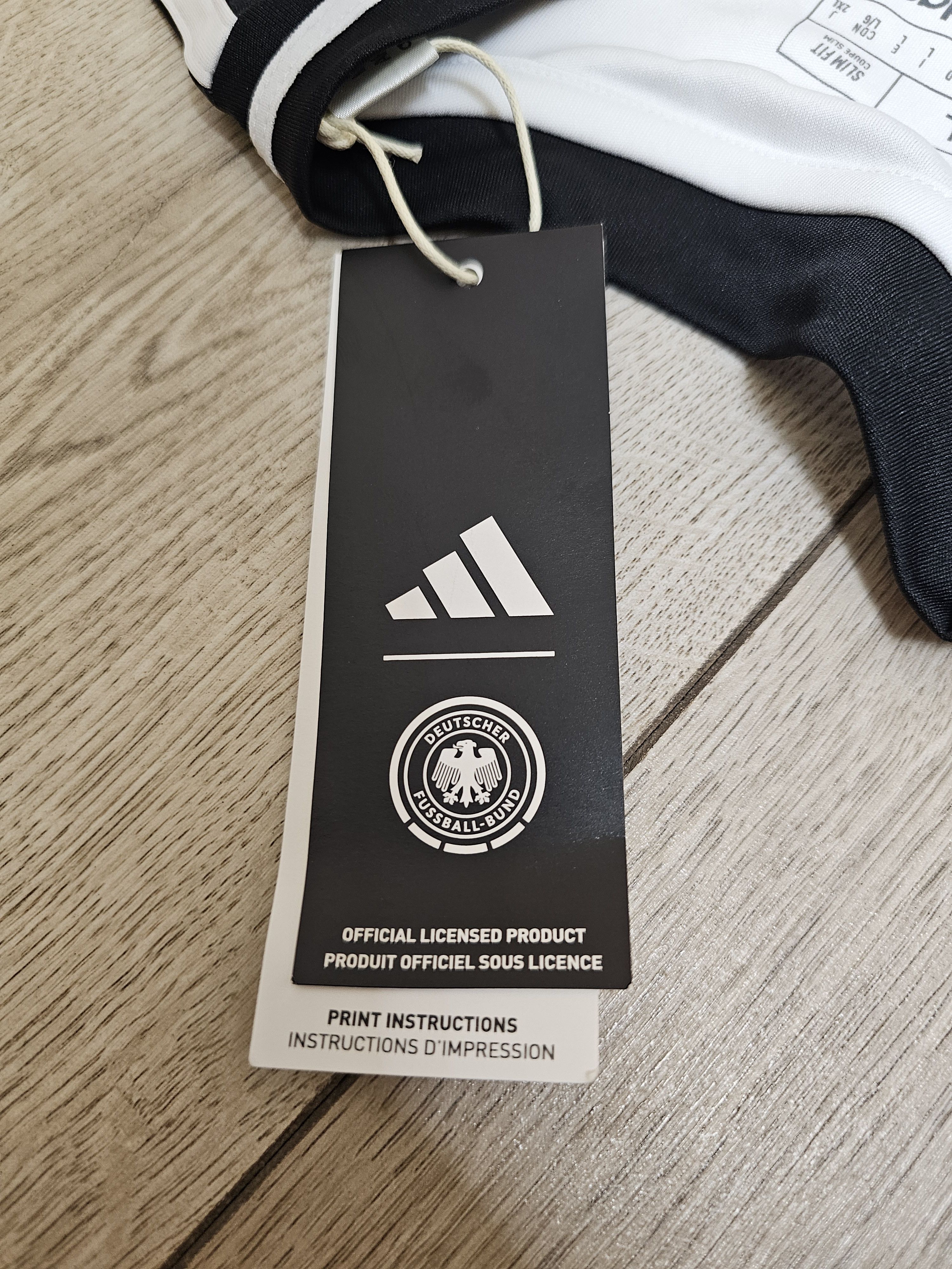 Adidas GERMANY 2024 HOME EURO WIRTZ FOOTBALL SHIRT SOCCER JERSEY Size US L / EU 52-54 / 3 - 8 Thumbnail