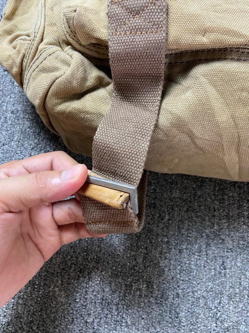 Japanese Brand DEVICE Brand Canvas Cargo Shoulder Bag (204) Size ONE SIZE - 5 Thumbnail