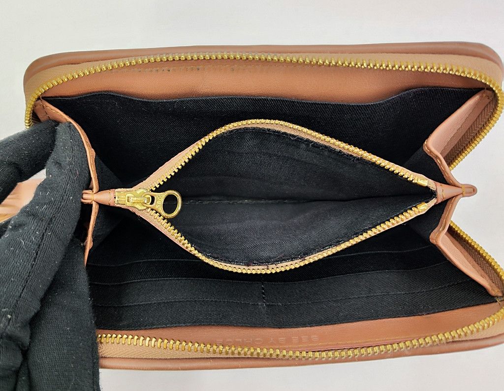 See by Chloe SEE BY CHLOE full leather brown fringe zip wallet Size ONE SIZE - 4 Thumbnail