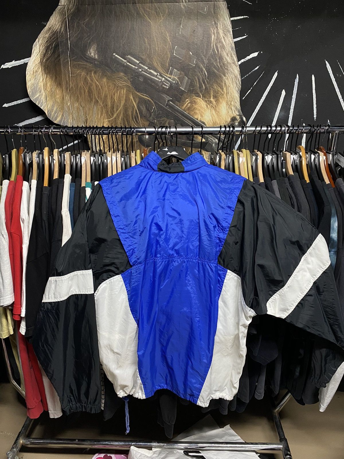 Nike × Vintage 90’s Vintage Nike Men’s Fullzip Windbreaker XLarge Size US XL / EU 56 / 4 - 3 Thumbnail