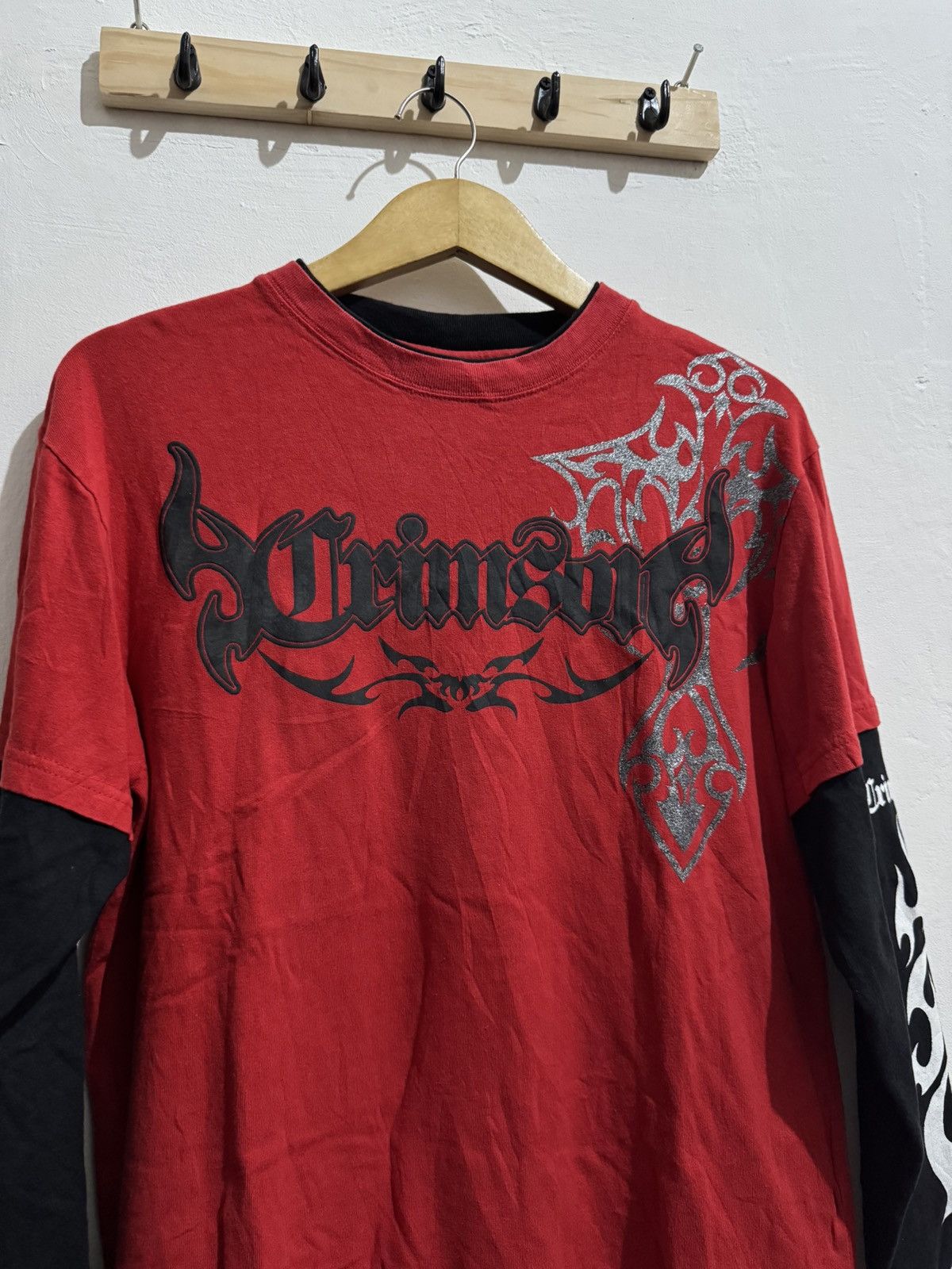 Hysteric Glamour × If Six Was Nine × Japanese Brand Y2k Beaumere tribal double layer ifsixwasnine longsleeve Size US M / EU 48-50 / 2 - 5 Thumbnail
