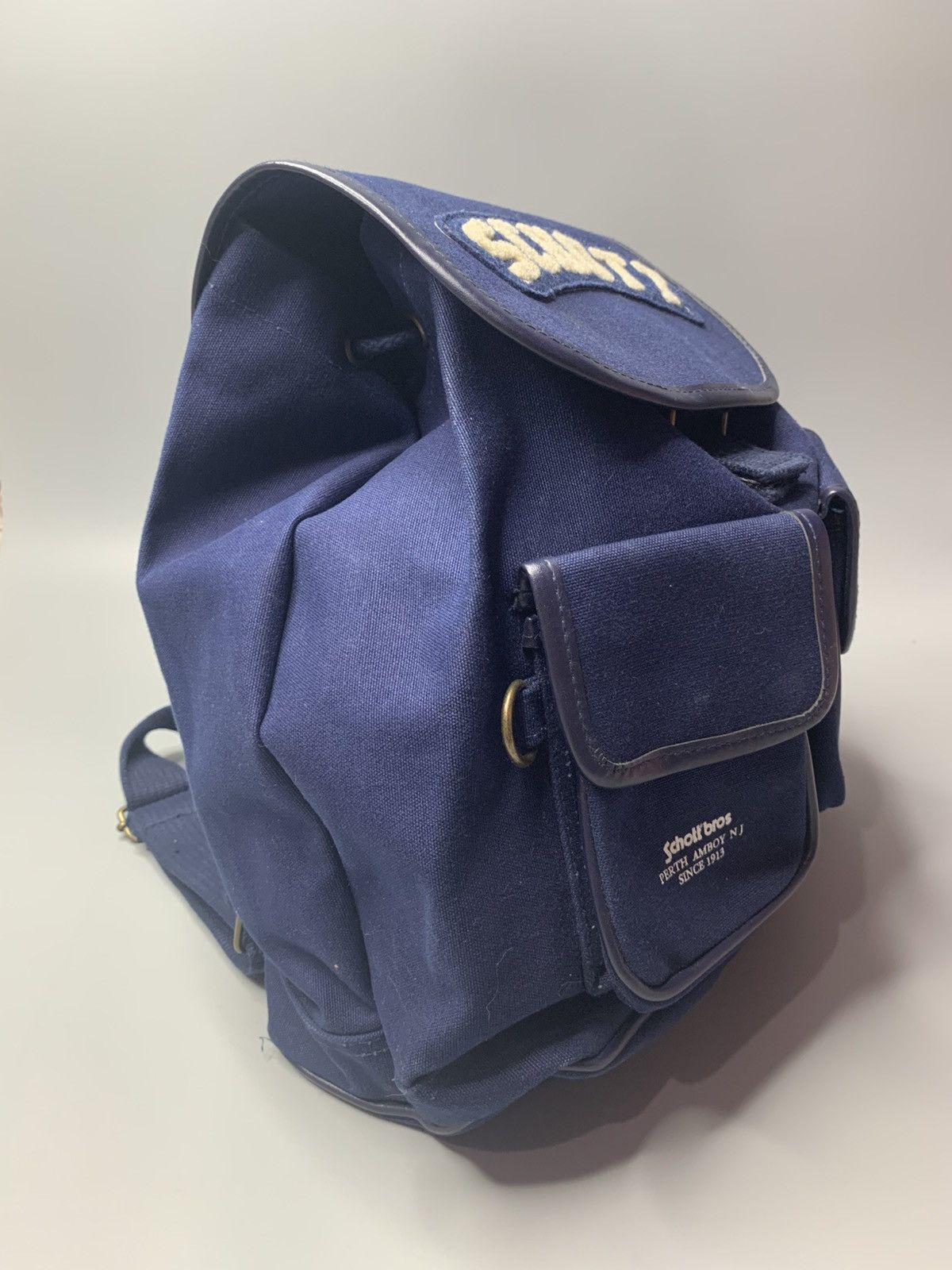 Schott Schott Vintage Canvass Backpack Size ONE SIZE - 2 Thumbnail