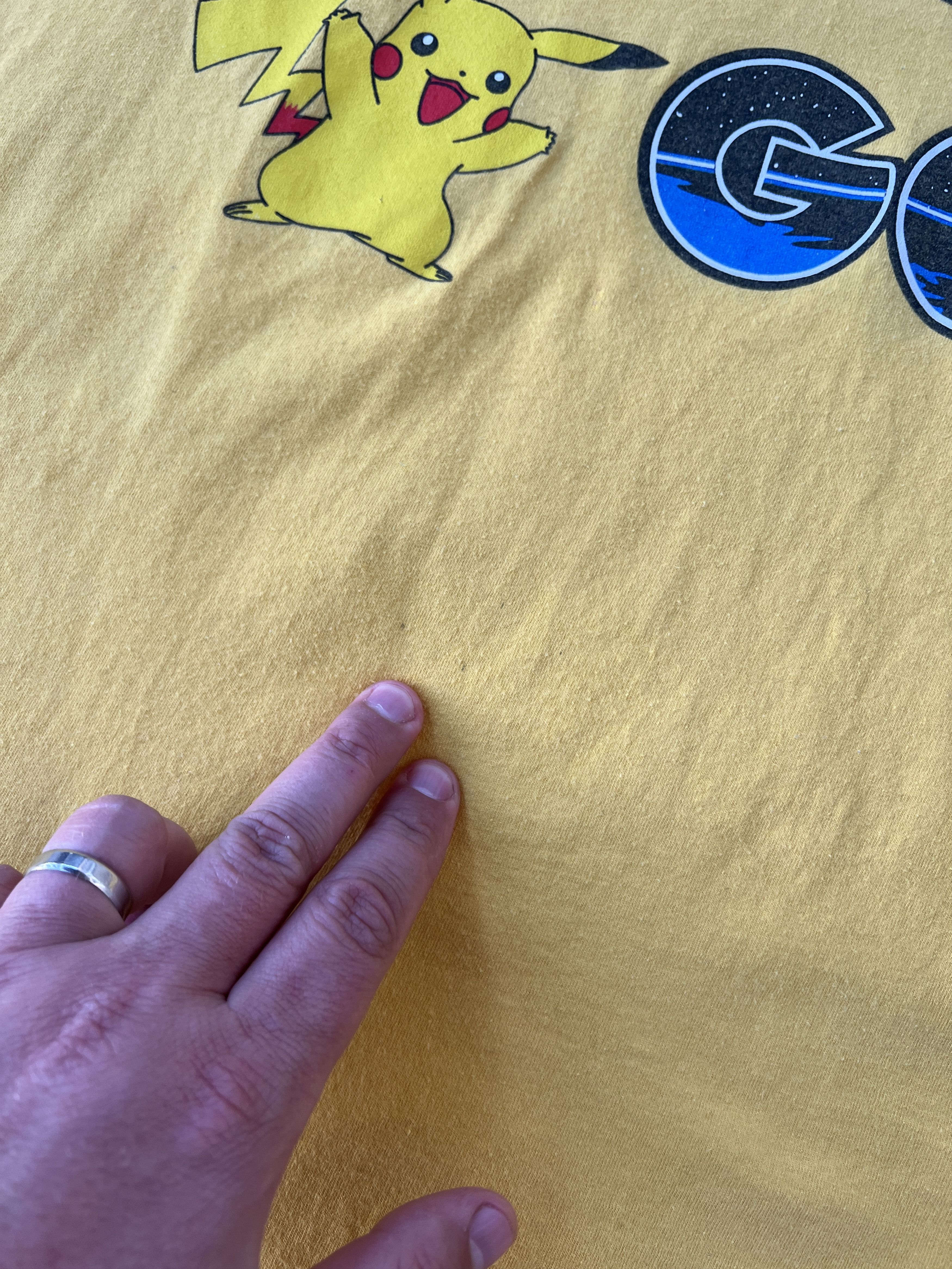 Japanese Brand × Vintage Pokemon Go Vintage Tee Size US S / EU 44-46 / 1 - 3 Thumbnail