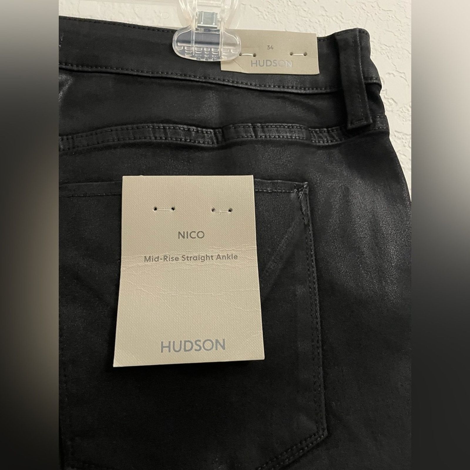 Hudson HUDSON Jeans Nico MidRise Stretch Straight-Leg Jeans Size 34 Size 34" / US 12 / IT 48 - 5 Thumbnail