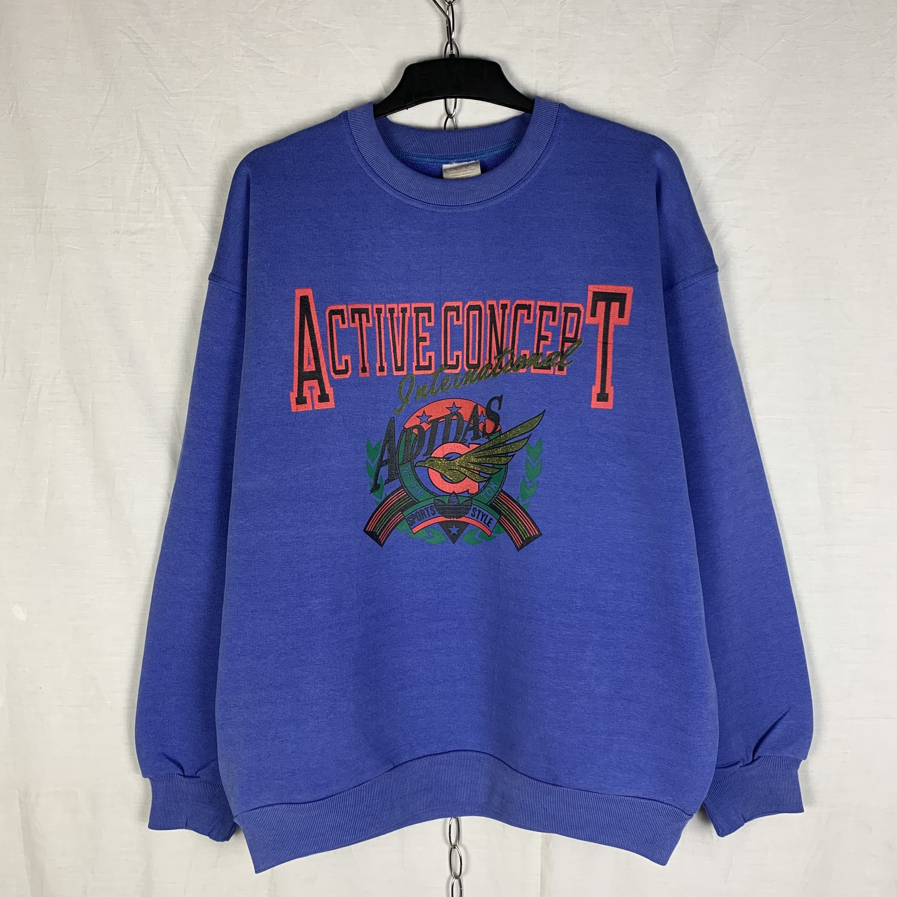 Vintage 90s Adidas Active Concept Sweatshirt Crewneck