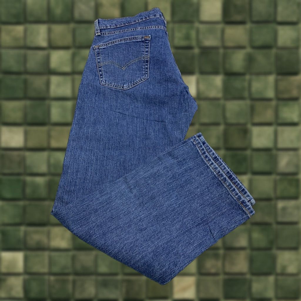 Levi's Levi’s 505 Regular Eco Ease Stretch Straight Leg Denim Jeans Mens 34x29 NWT Blue Slim, Regular, Zip, Jeans, Levi’s 505, 34x29, NWT Size US 34 / EU 50 - 1 Thumbnail