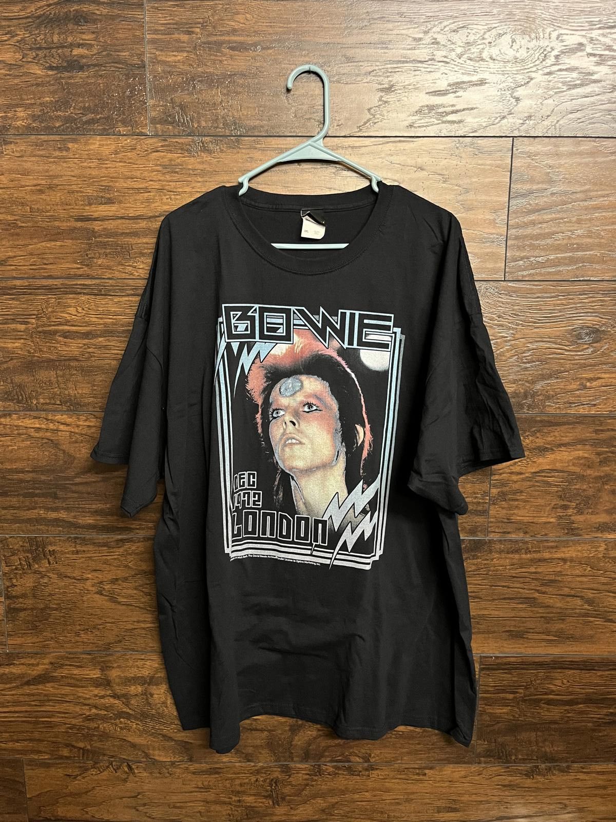 Designer Y2K David Bowie Ziggy Stardust T-shirt 1972 Photo Tee -3XL Size US XXL / EU 58 / 5 - 1 Thumbnail