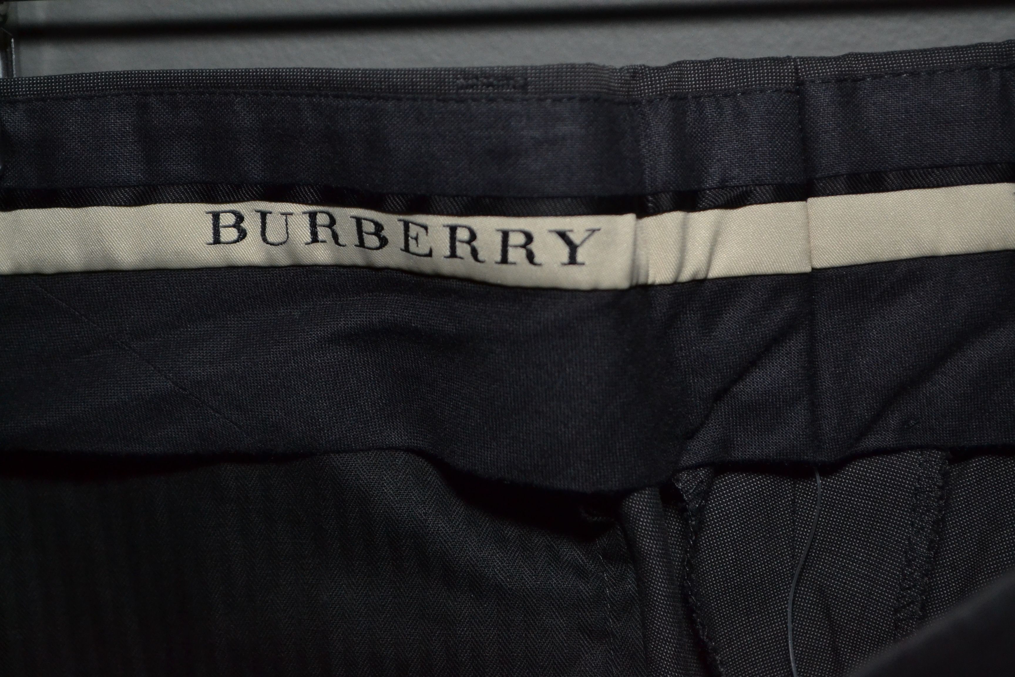 Burberry NWT Burberry Gray cotton Trousers Pants 38 R size Size US 38 / EU 54 - 6 Thumbnail