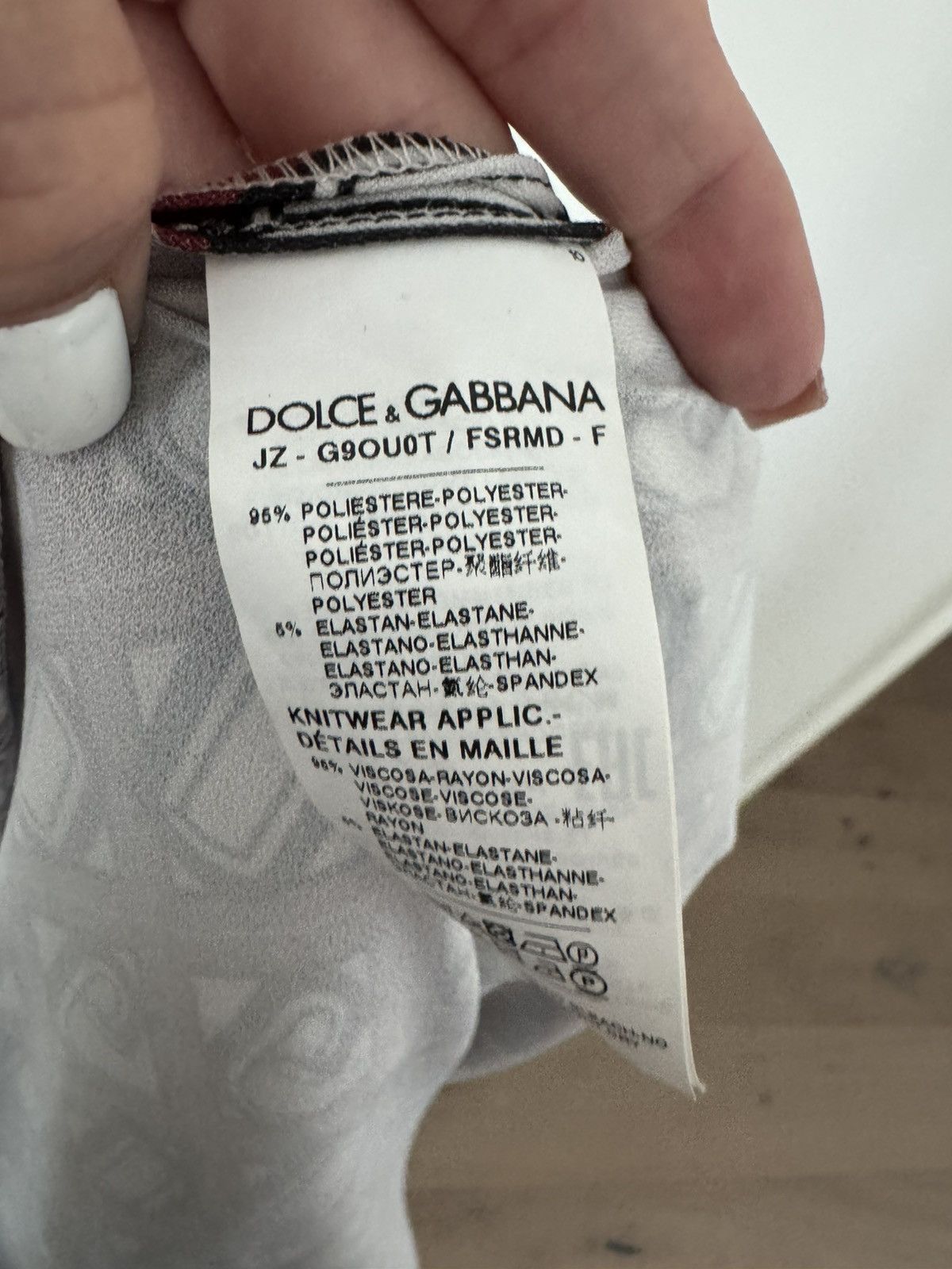 Dolce & Gabbana Dolce & Gabbana Monogram Track Jacket Size US L / EU 52-54 / 3 - 7 Thumbnail