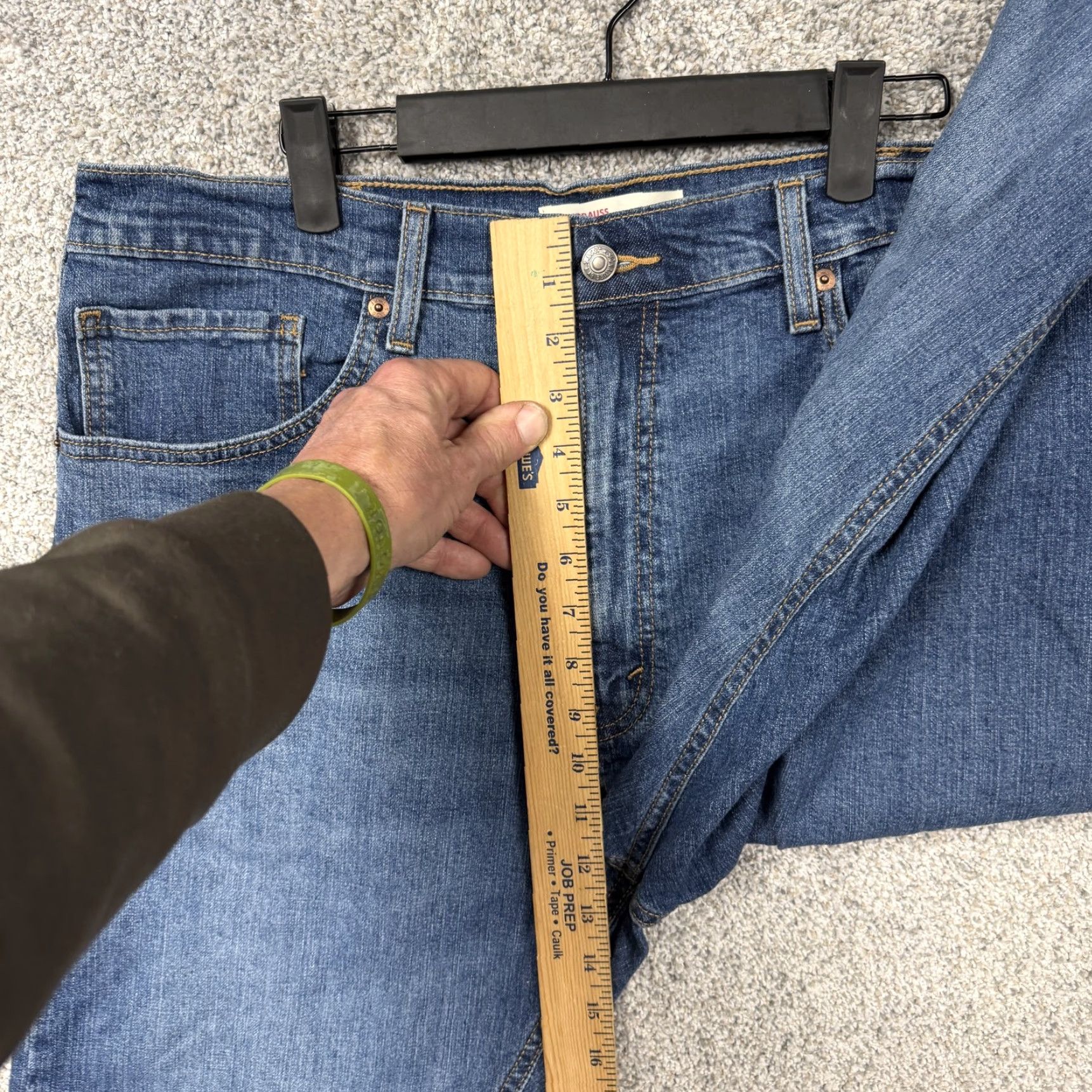 Vintage Levi Strauss Signature Jeans Mens 38x32 Blue Bootcut Stretch Denim Classic Size US 38 / EU 54 - 5 Thumbnail