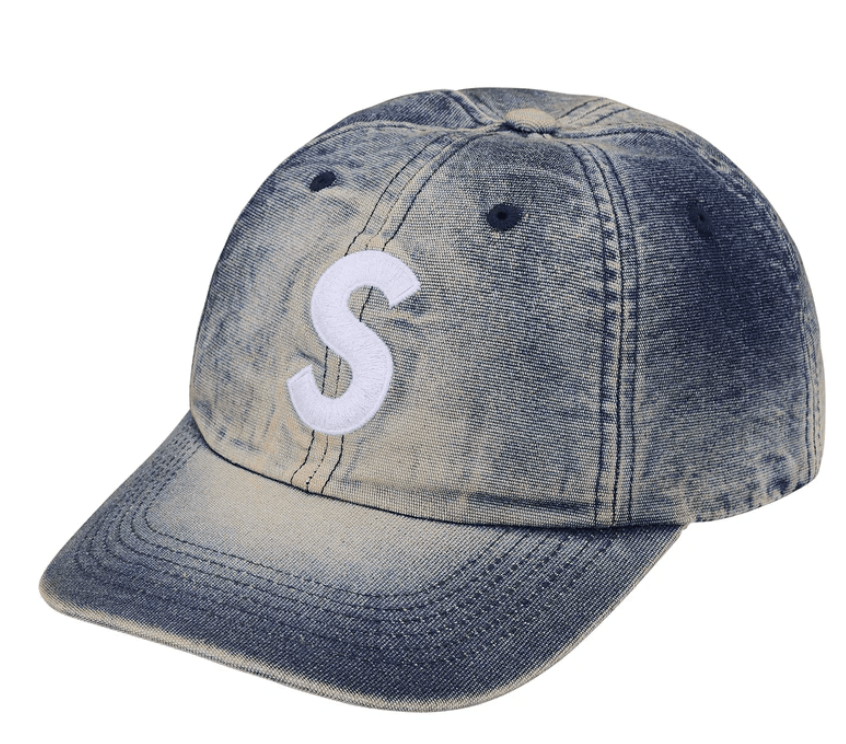 Supreme Corduroy S Logo 6-Panel (FW23) - $58