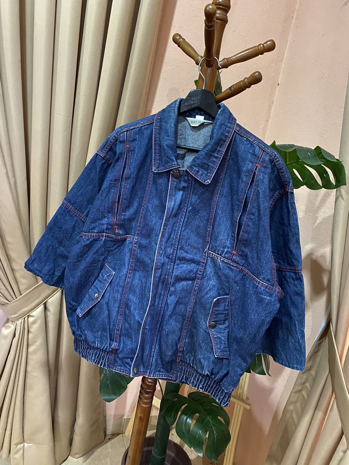 Other VINTAGE 90S HIPPIES OLD TO DREAM DENIM JACKET Size XL / US 12-14 / IT 48-50 - 2 Thumbnail