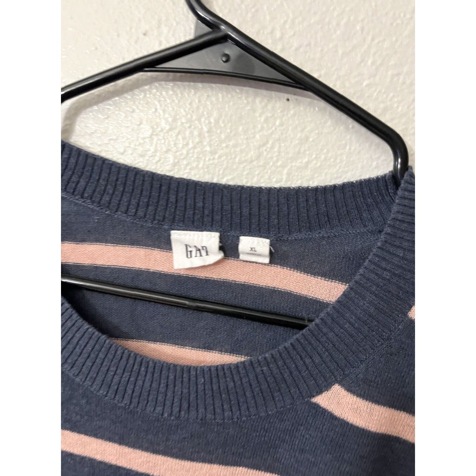 Gap Gap Sweater XL Multicolor Striped Cotton Crew Neck Long Sleeve Mens Size US XL / EU 56 / 4 - 3 Thumbnail