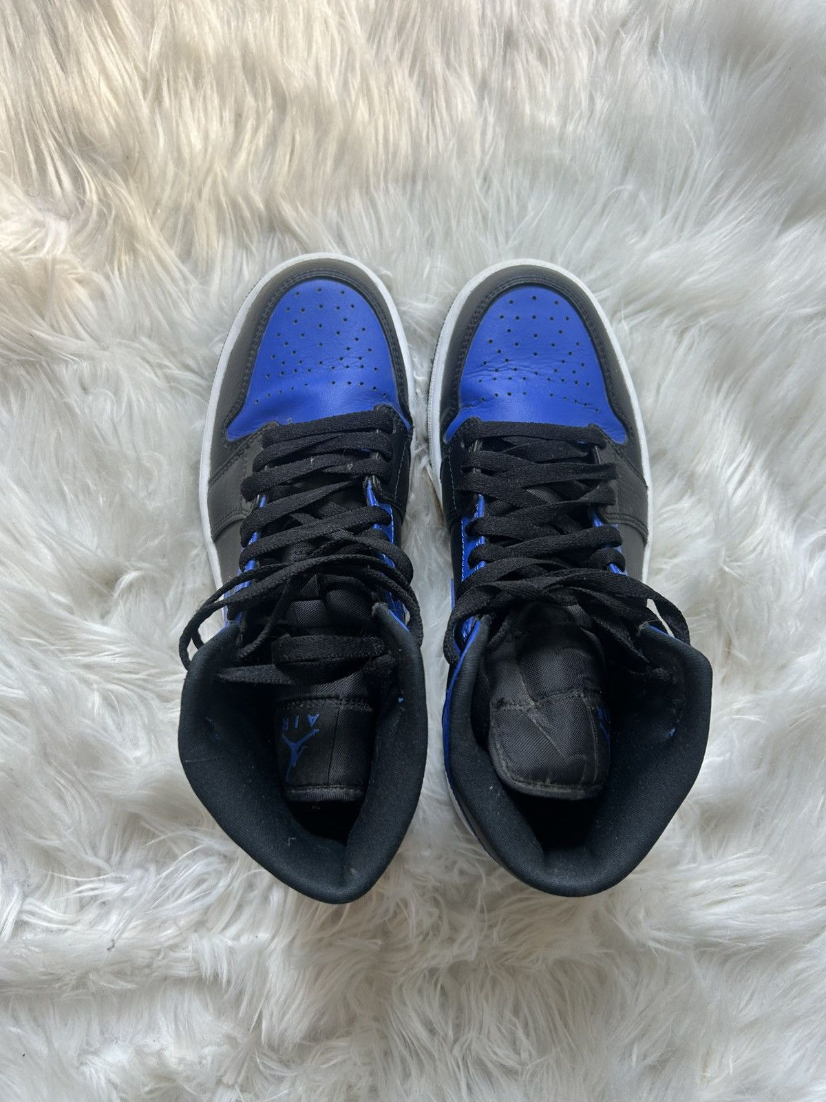 Jordan Brand Jordan 1 Mid - Hyper royal Size US 7.5 / EU 40-41 - 4 Thumbnail