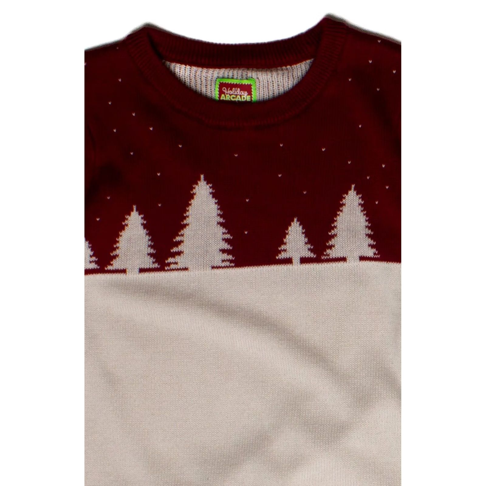Vintage VINTAGE Holiday Arcade Red Christmas Tree Line Ugly Pullover Shirt Large Mens/ WomensRoulette Size L / US 10 / IT 46 - 2 Thumbnail