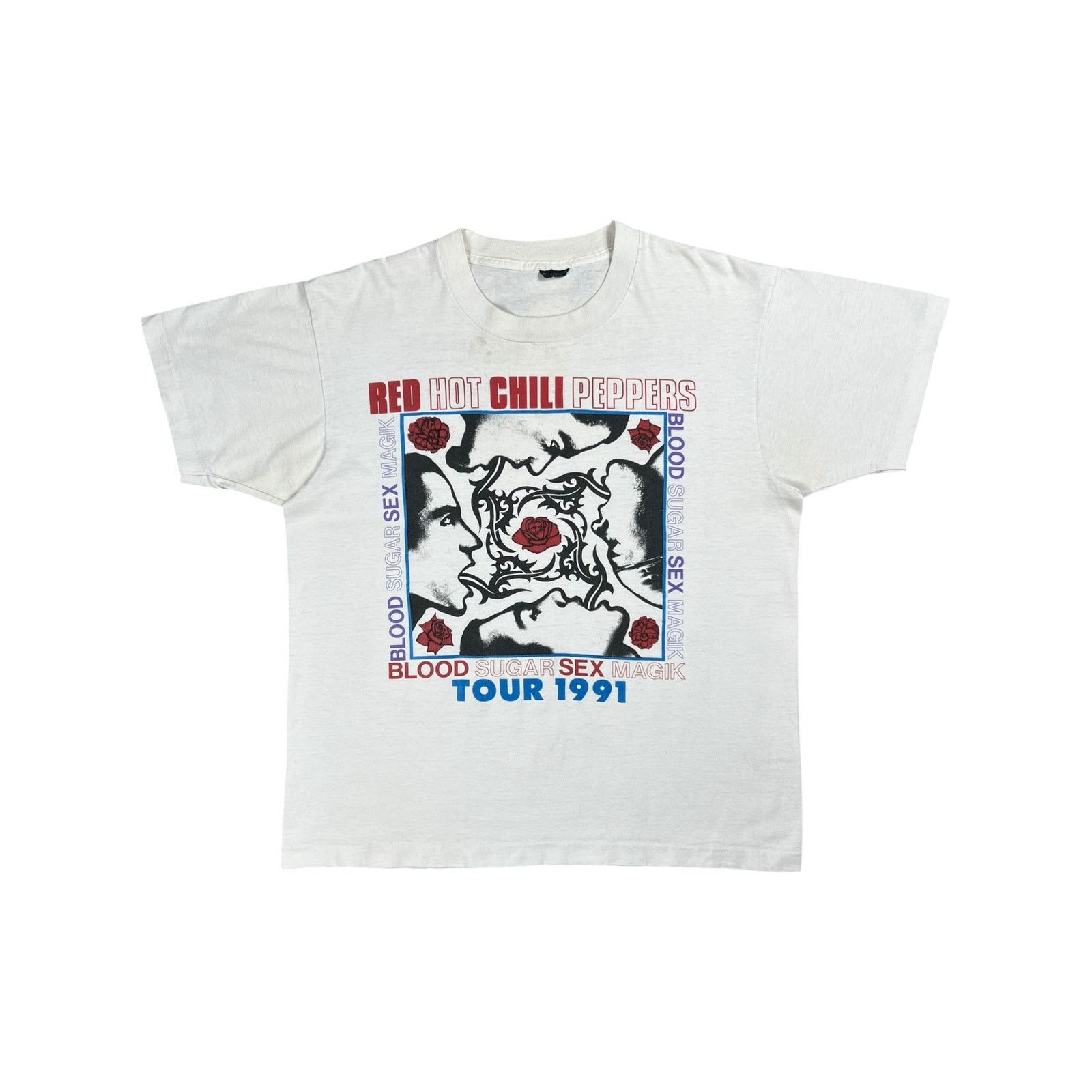 1991 Red Hot Chili Peppers Blood Sugar Sex Magik lot tee VTG