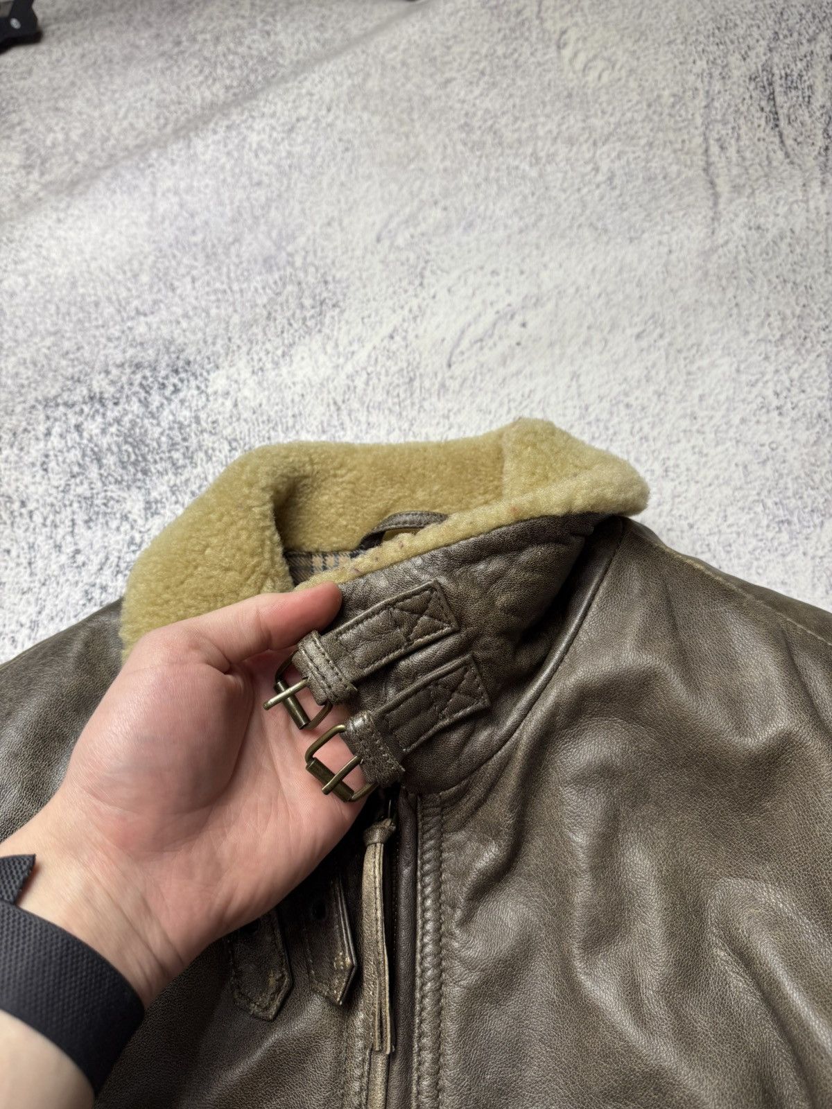 Leather Crazy Vintage Leather Jacket B52 tipe USA Size S / US 4 / IT 40 - 10 Thumbnail