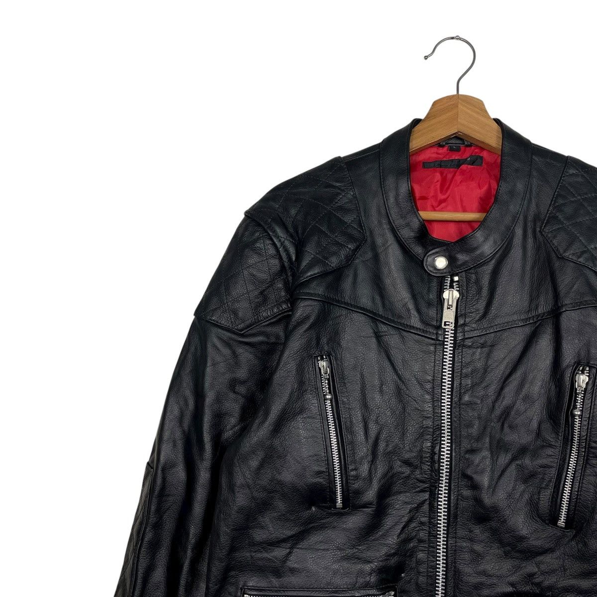 Other Liugoo Leather Motorcycle Riding Jacket Size US S / EU 44-46 / 1 - 6 Thumbnail