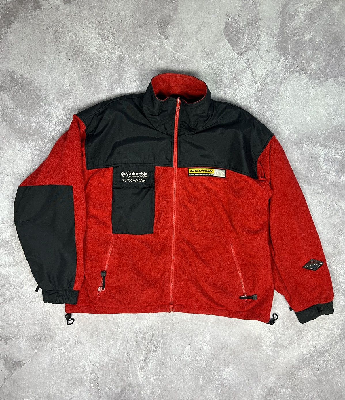 Columbia × Vintage Columbia Titanium Omni Tech Fleece Size XL Vintage 90s y2k Size US XL / EU 56 / 4 - 2 Thumbnail