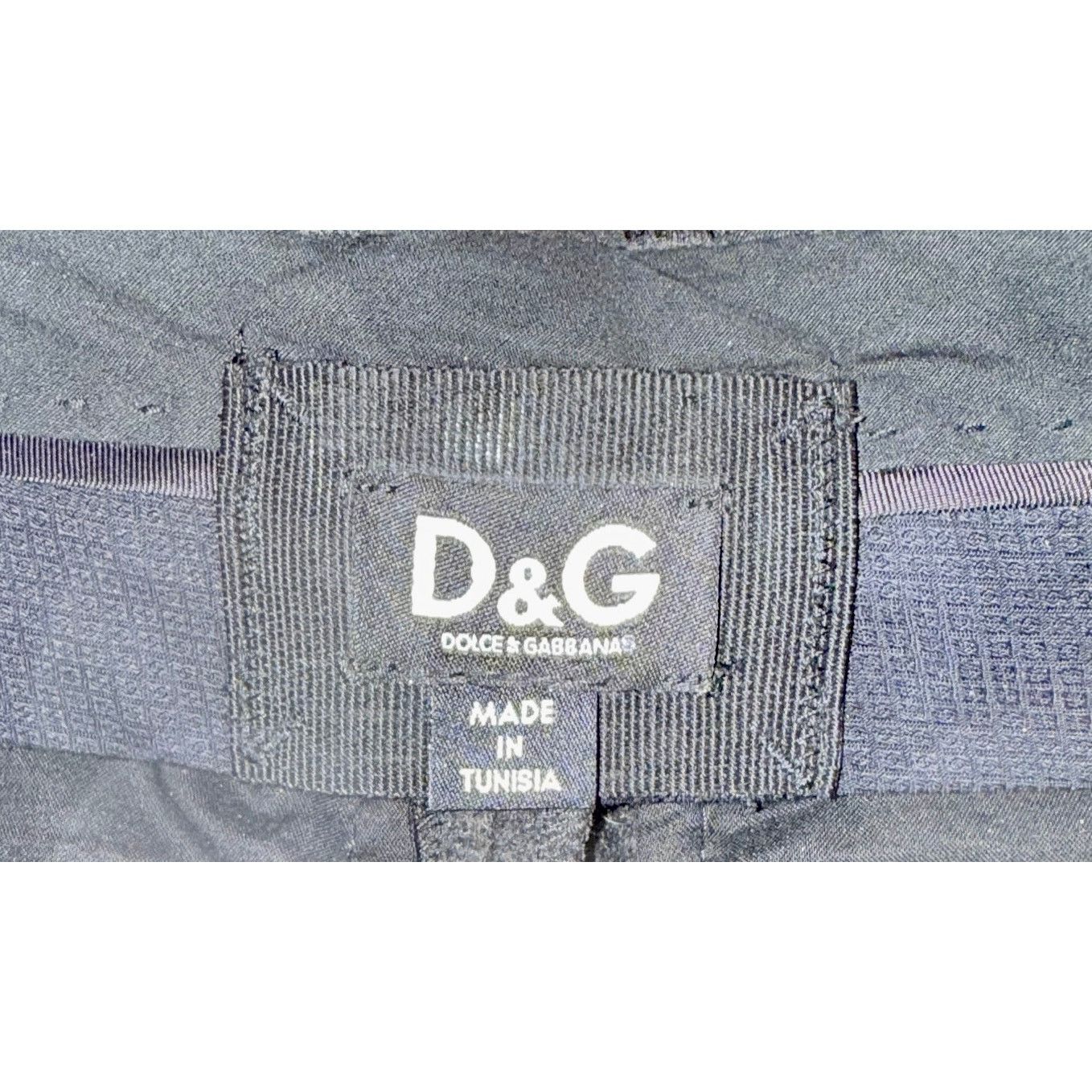 Dolce & Gabbana Dolce & Gabbana Black Pants EU 40 Tailored Designer Trousers Size 27" / US 4 / IT 40 - 10 Thumbnail