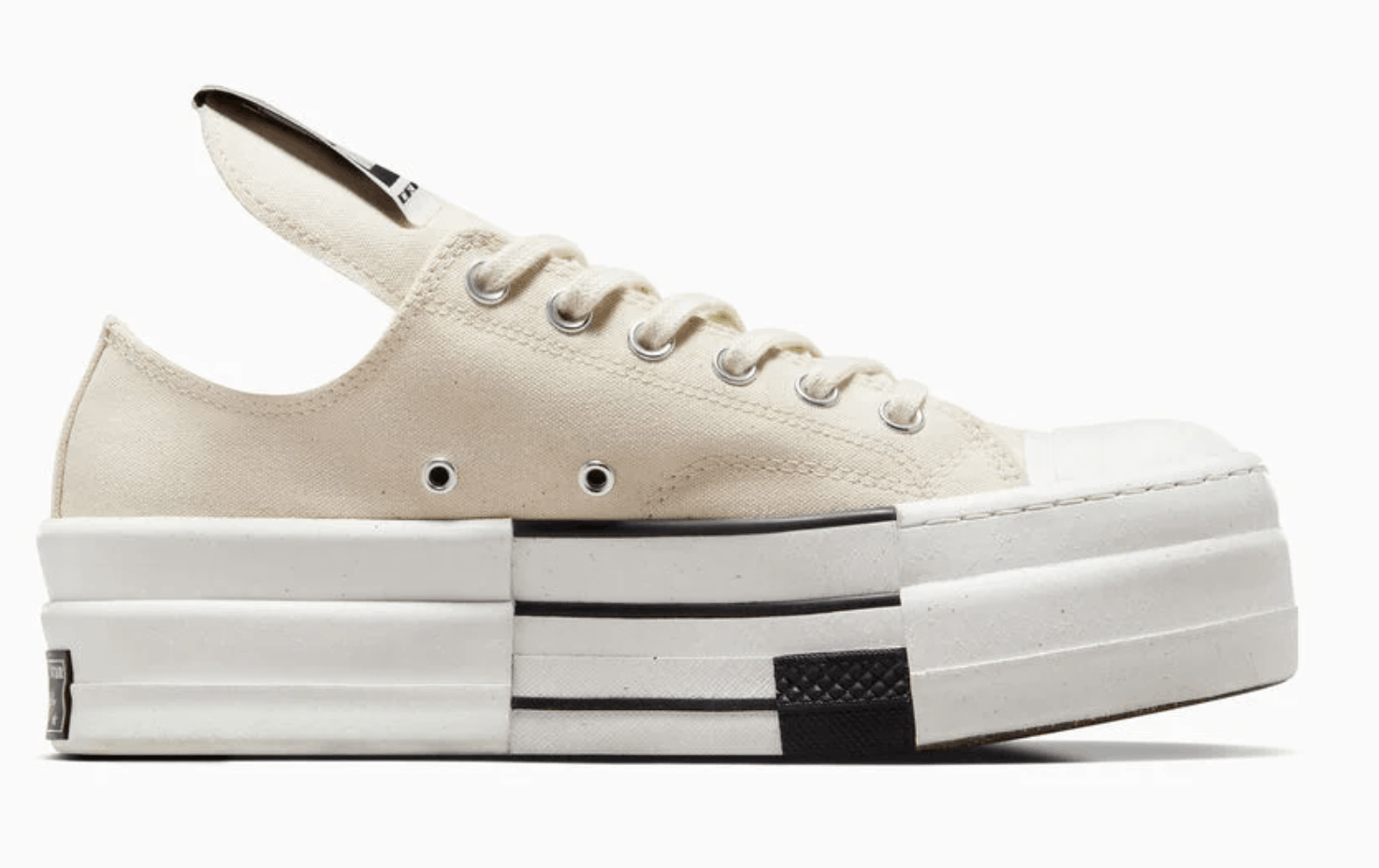 Converse × Rick Owens Converse x DRKSHDW DBL DRKSTAR Chuck 70 Size US 7 / EU 40 - 2 Thumbnail
