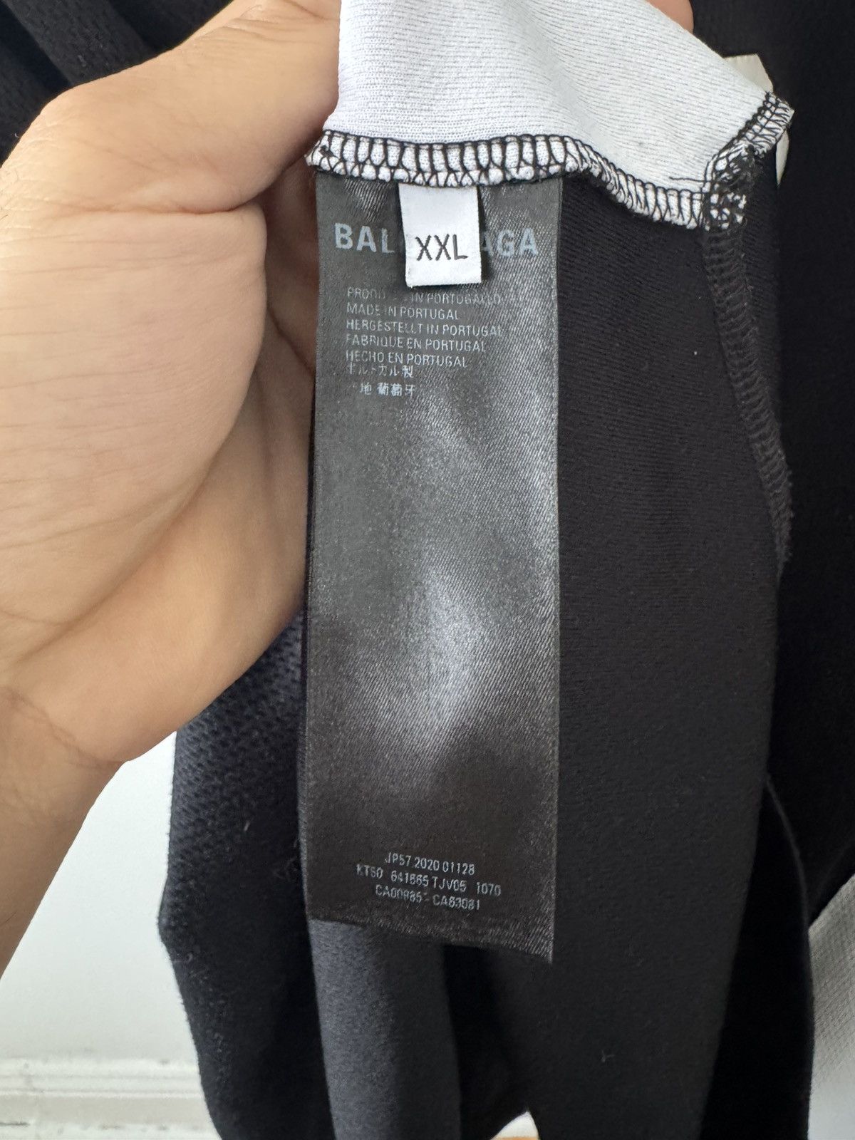Balenciaga Balenciaga Soccer Jersey Size US XL / EU 56 / 4 - 3 Thumbnail