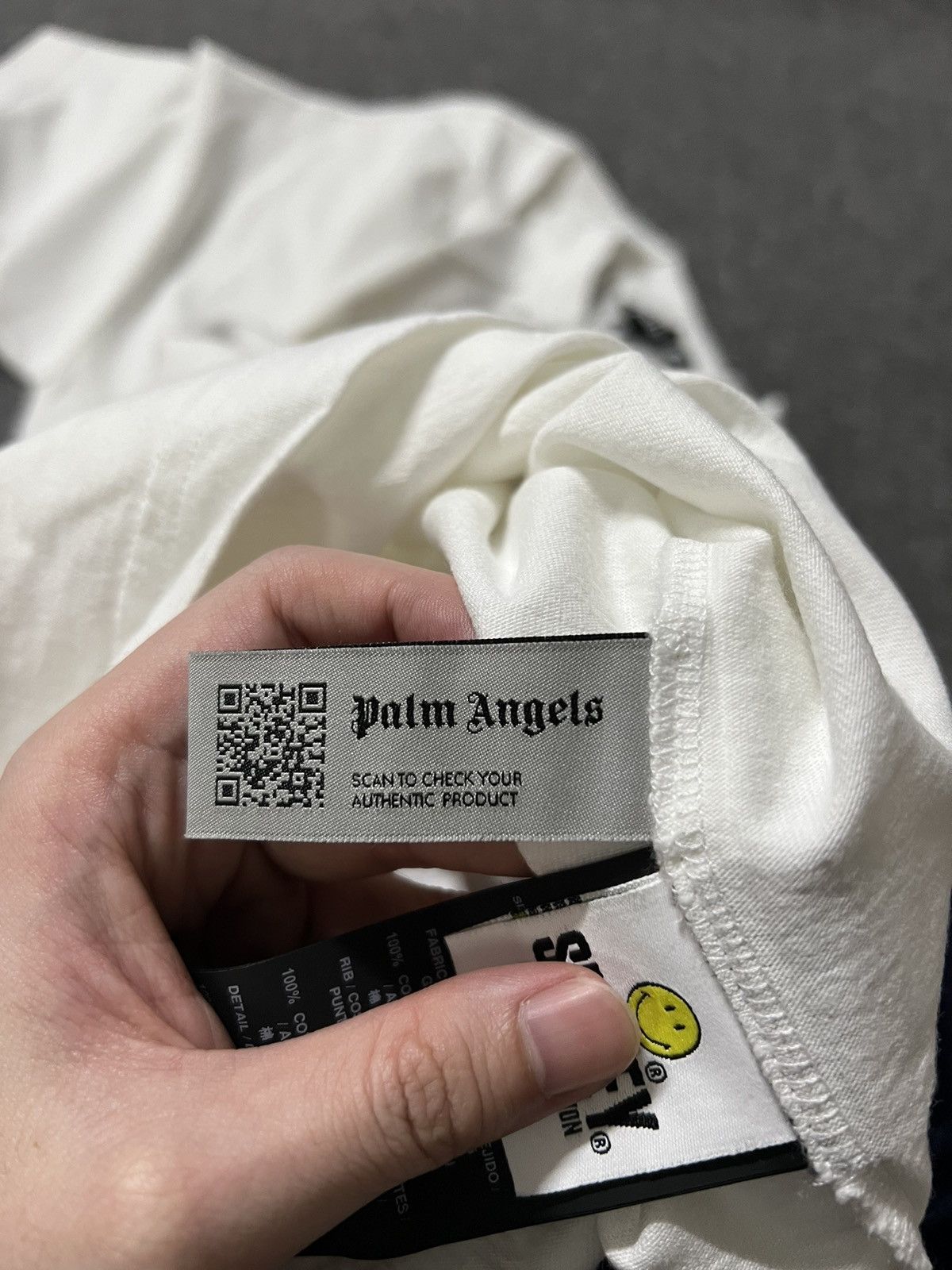 Palm Angels 「retail€449」Brand new palm angels x smiley tee shirt Size US L / EU 52-54 / 3 - 10 Thumbnail
