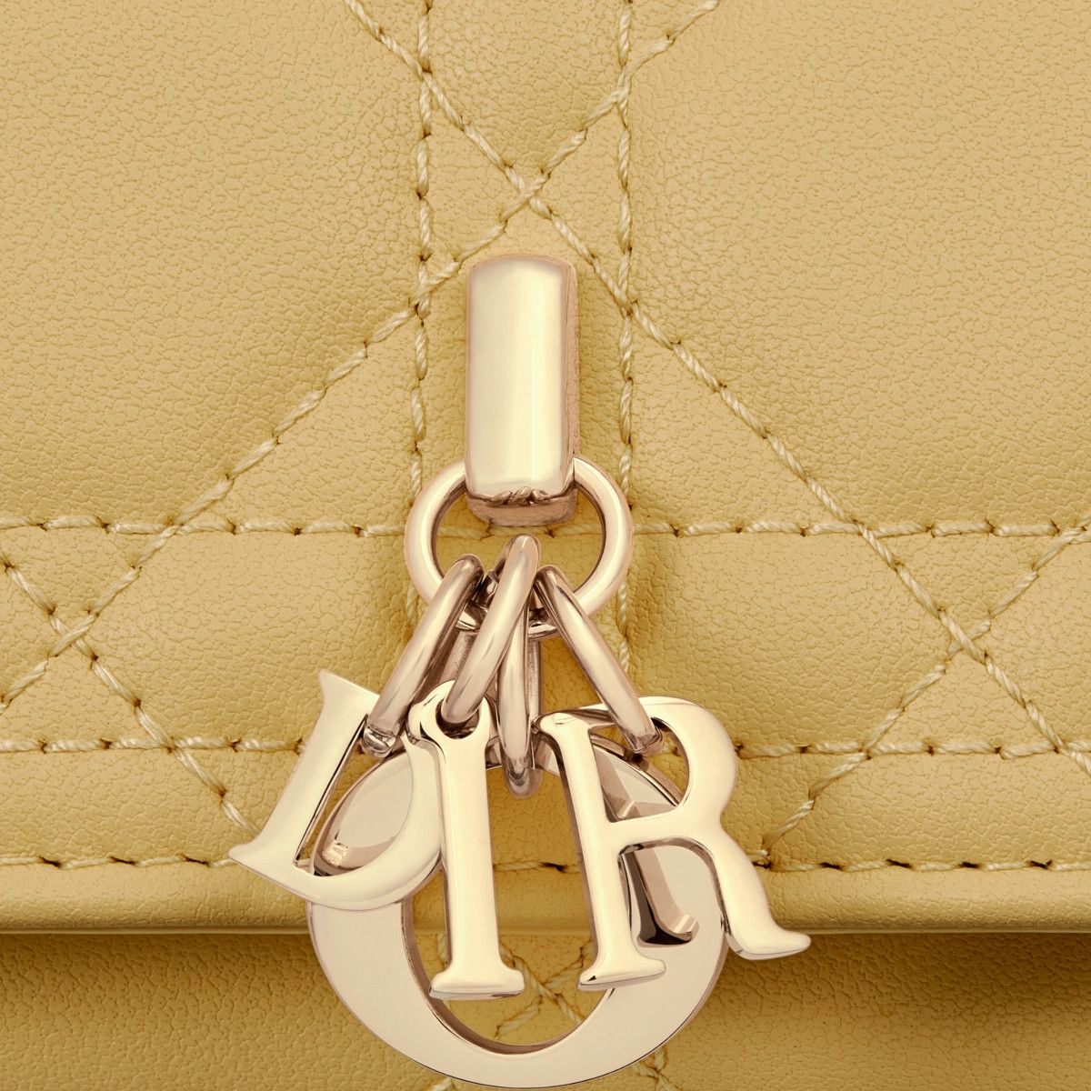 Dior o1bcso1str0226 Size:OS/ Aster Key Case in Pastel Yellow Size ONE SIZE - 5 Thumbnail