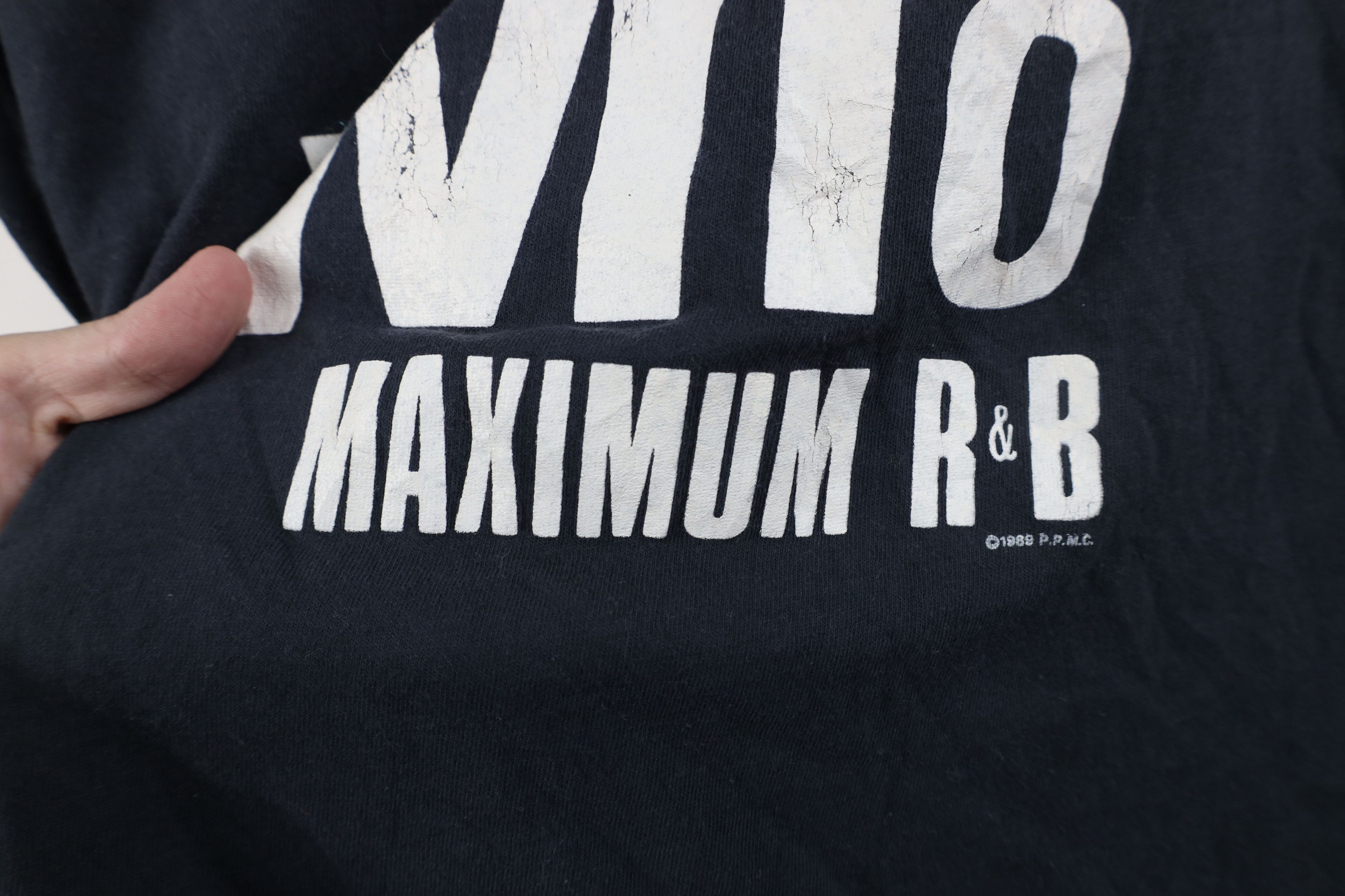 Vintage Vintage 80s Are Alright Tour The Who Band T-Shirt Black USA Size US XL / EU 56 / 4 - 8 Thumbnail