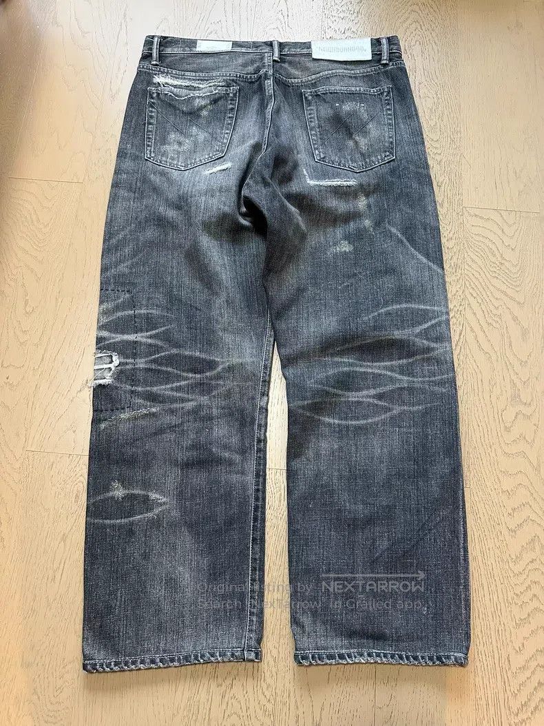 Neighborhood Neighborhood size XL Washed Patch Denim Pants Size US 27 - 4 Thumbnail