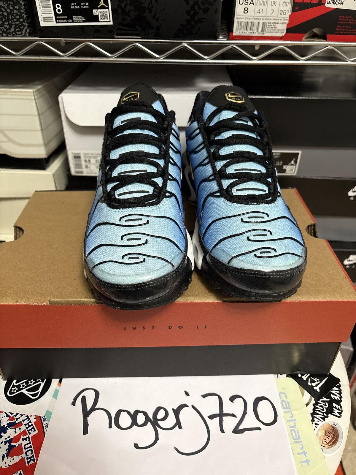 Nike Air Max Plus TN Hyper Blue Size US 8 / EU 41 - 4 Thumbnail