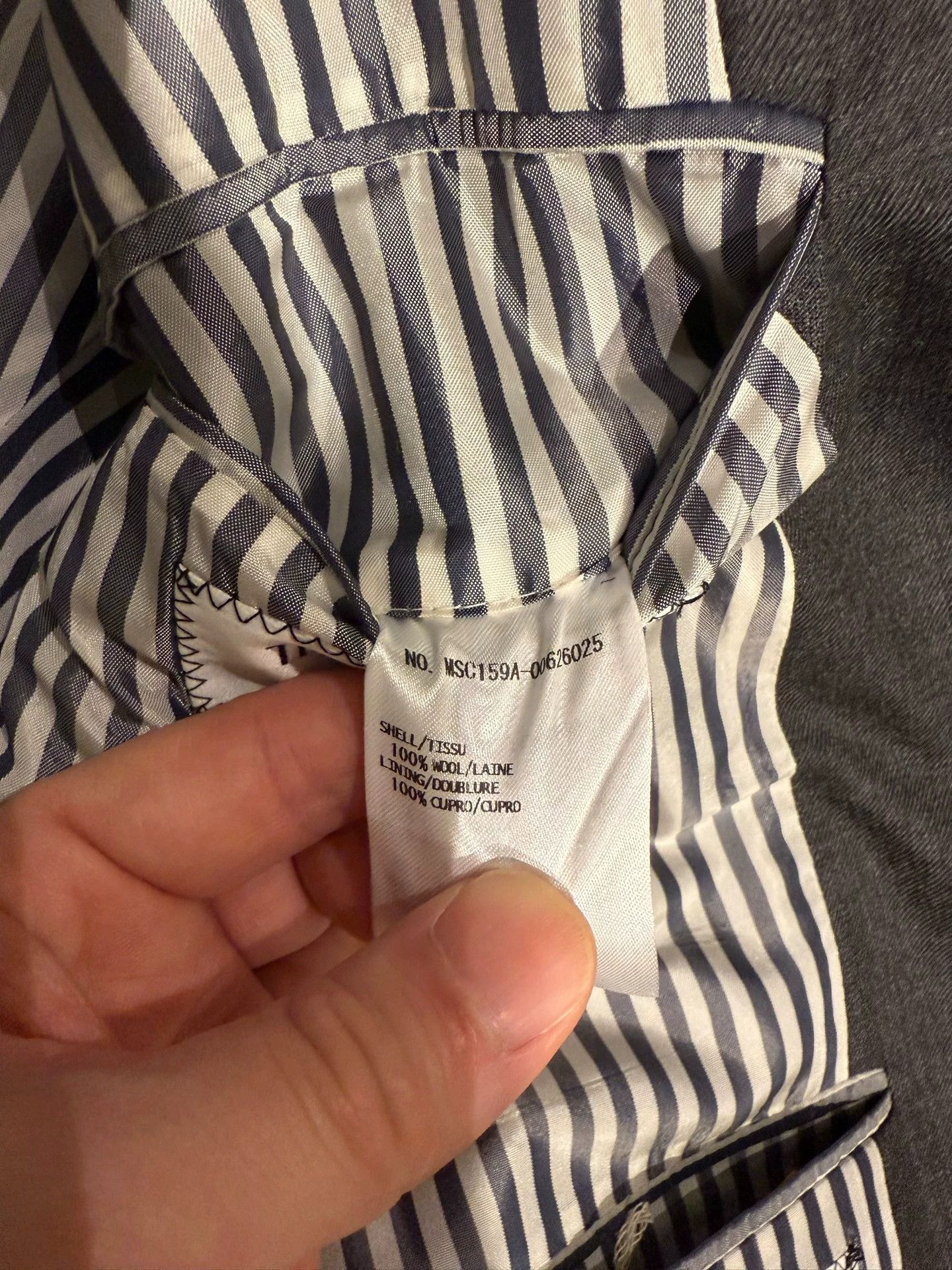 Thom Browne Thom Browne Classic Slim Charcoal Gray Suit Size US S / EU 44-46 / 1 - 5 Thumbnail