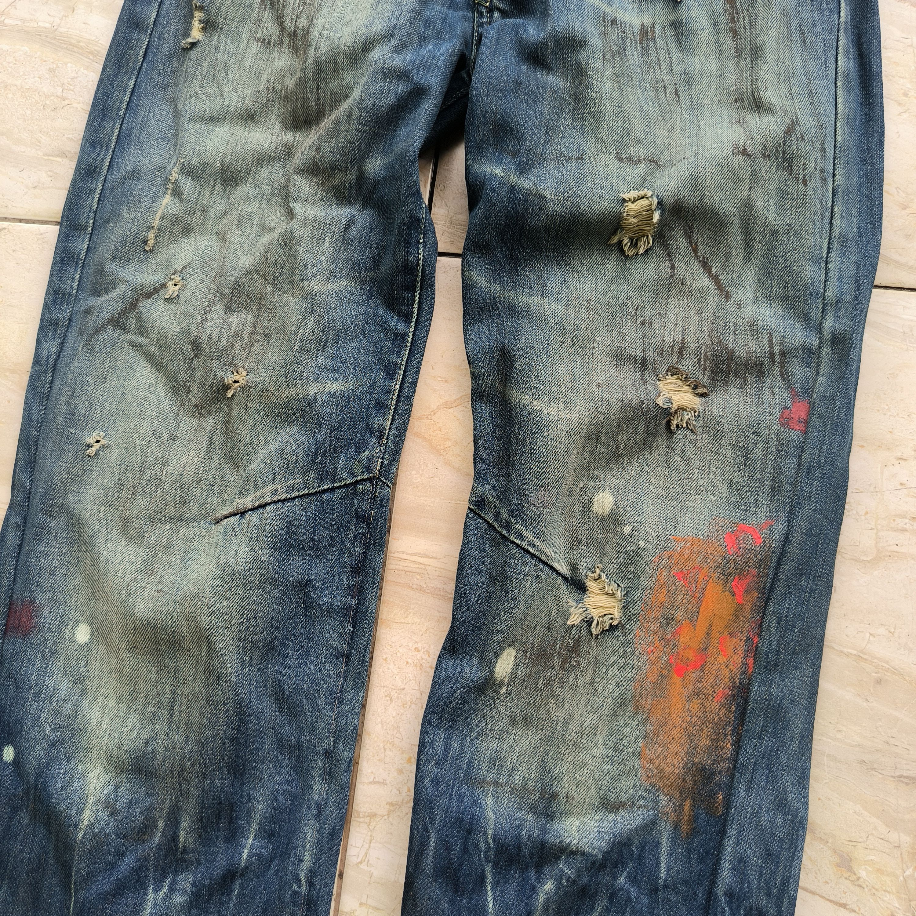 Prps Prps Denim Jeans Grunge Style Size US 30 / EU 46 - 2 Thumbnail