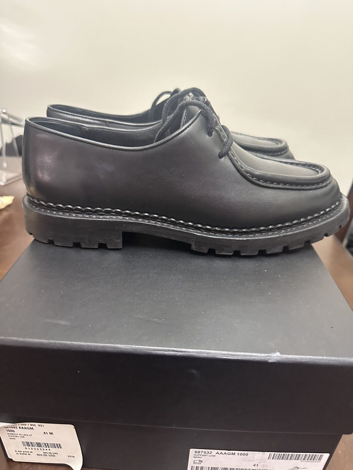 Saint Laurent Paris Saint Laurent Marbeuf Derby Shoe Size US 8 / EU 41 - 3 Thumbnail