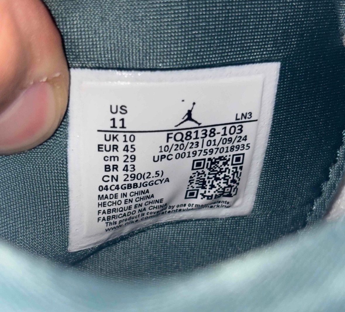 Jordan Brand Mens air jordan 4 oxidized size 11 Size US 11 / EU 44 - 6 Thumbnail