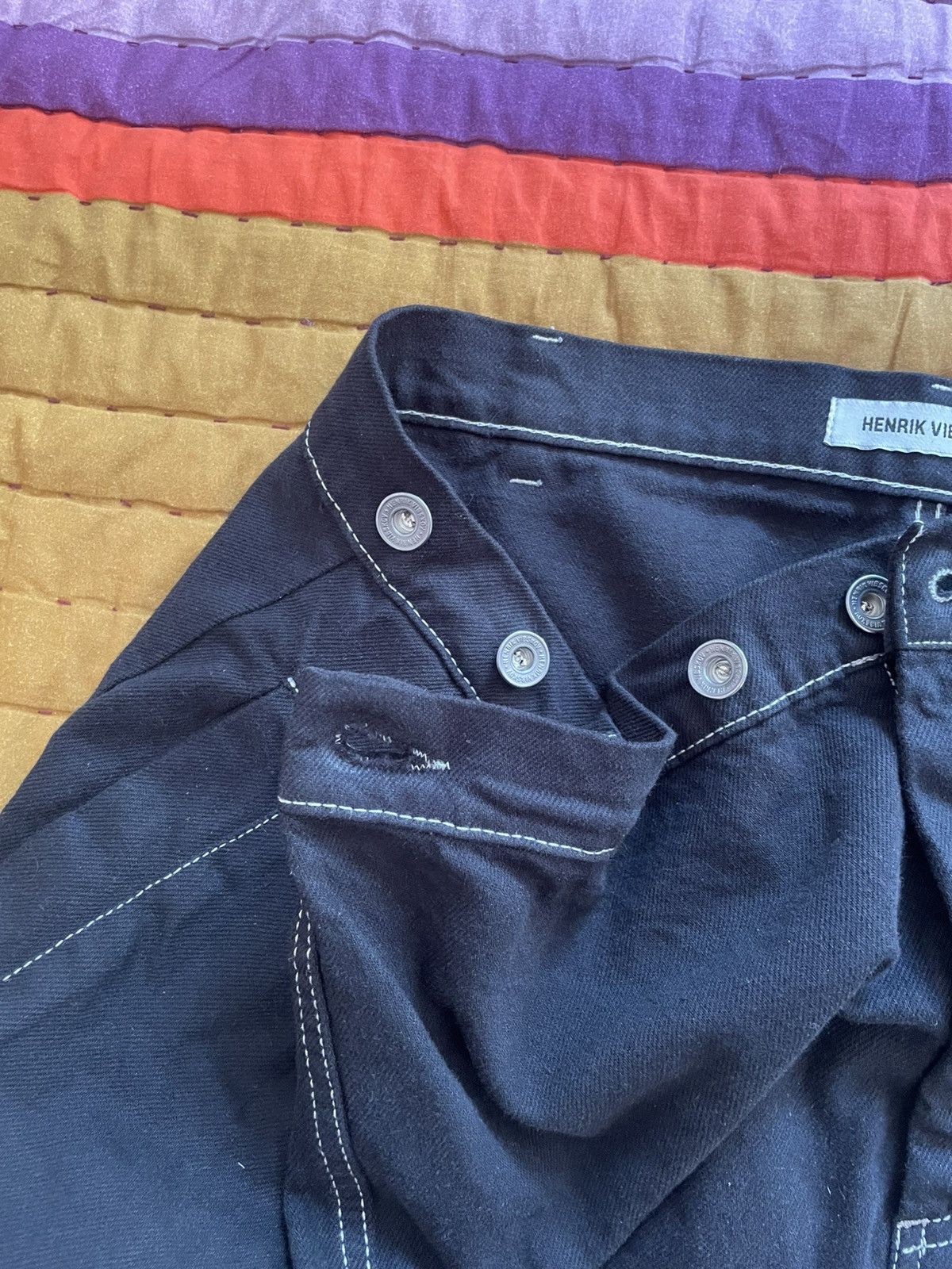 Henrik Vibskov Henrik Vibskov - Black Canned Trousers - Size 32 Size US 32 / EU 48 - 6 Thumbnail