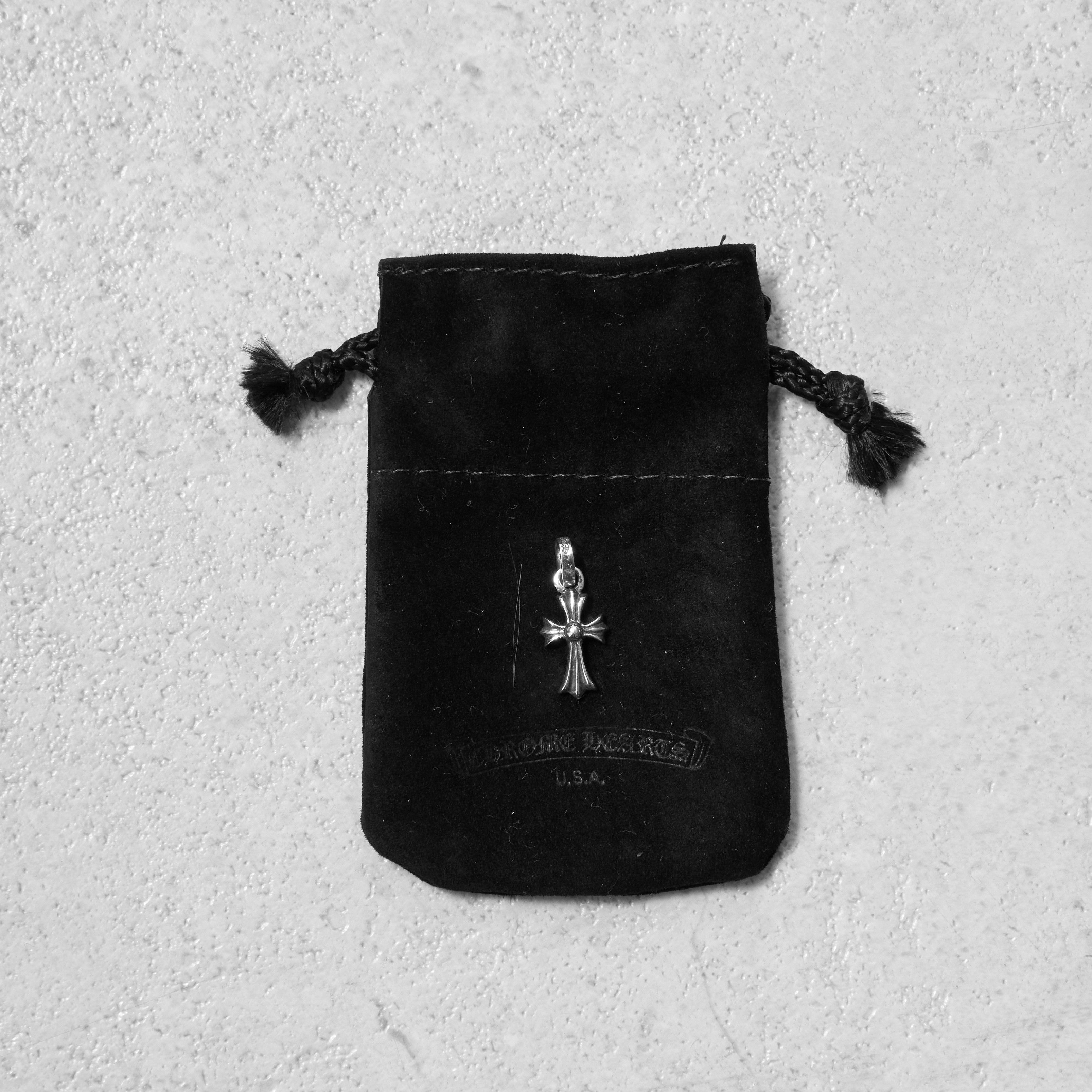 Chrome Hearts CHROME HEARTS Cross Baby Fat Sliver Charm Diamond Size ONE SIZE - 4 Thumbnail