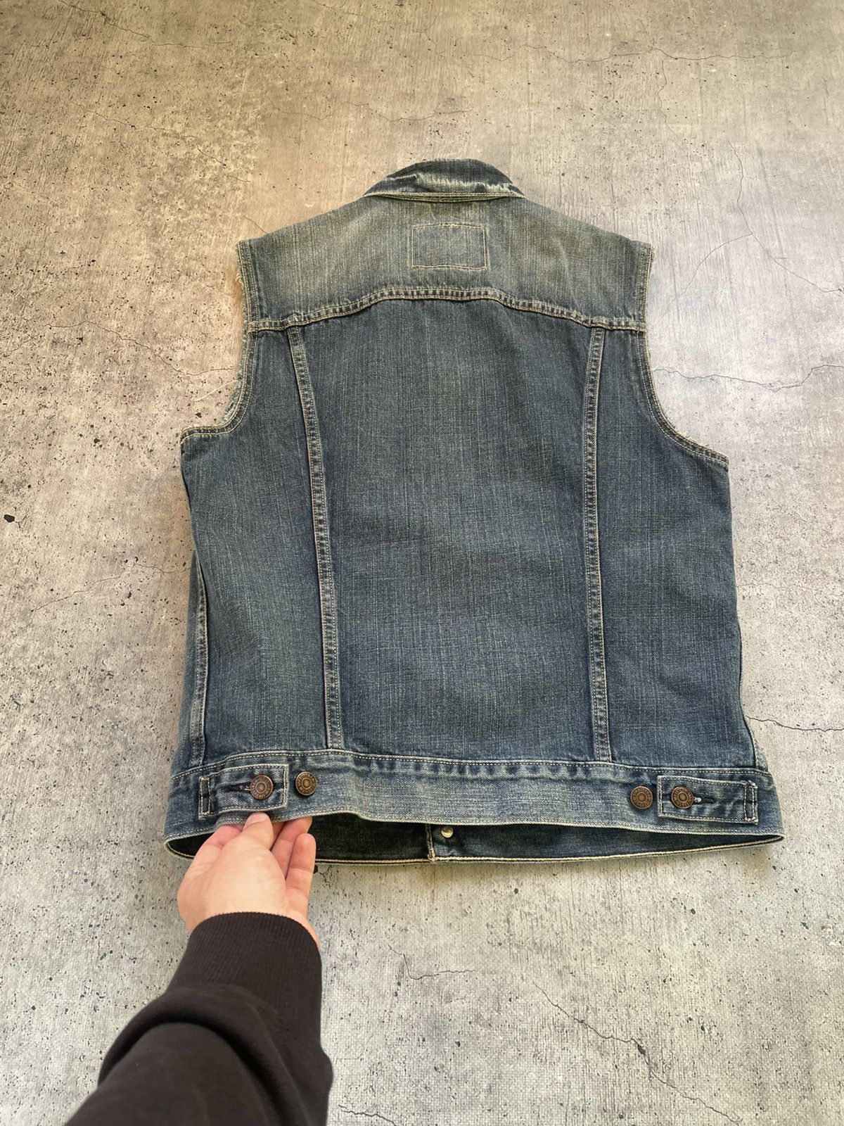 Levi's × Levi's Vintage Clothing × Vintage Vintage Levis vest denim USA size L Size US L / EU 52-54 / 3 - 8 Thumbnail