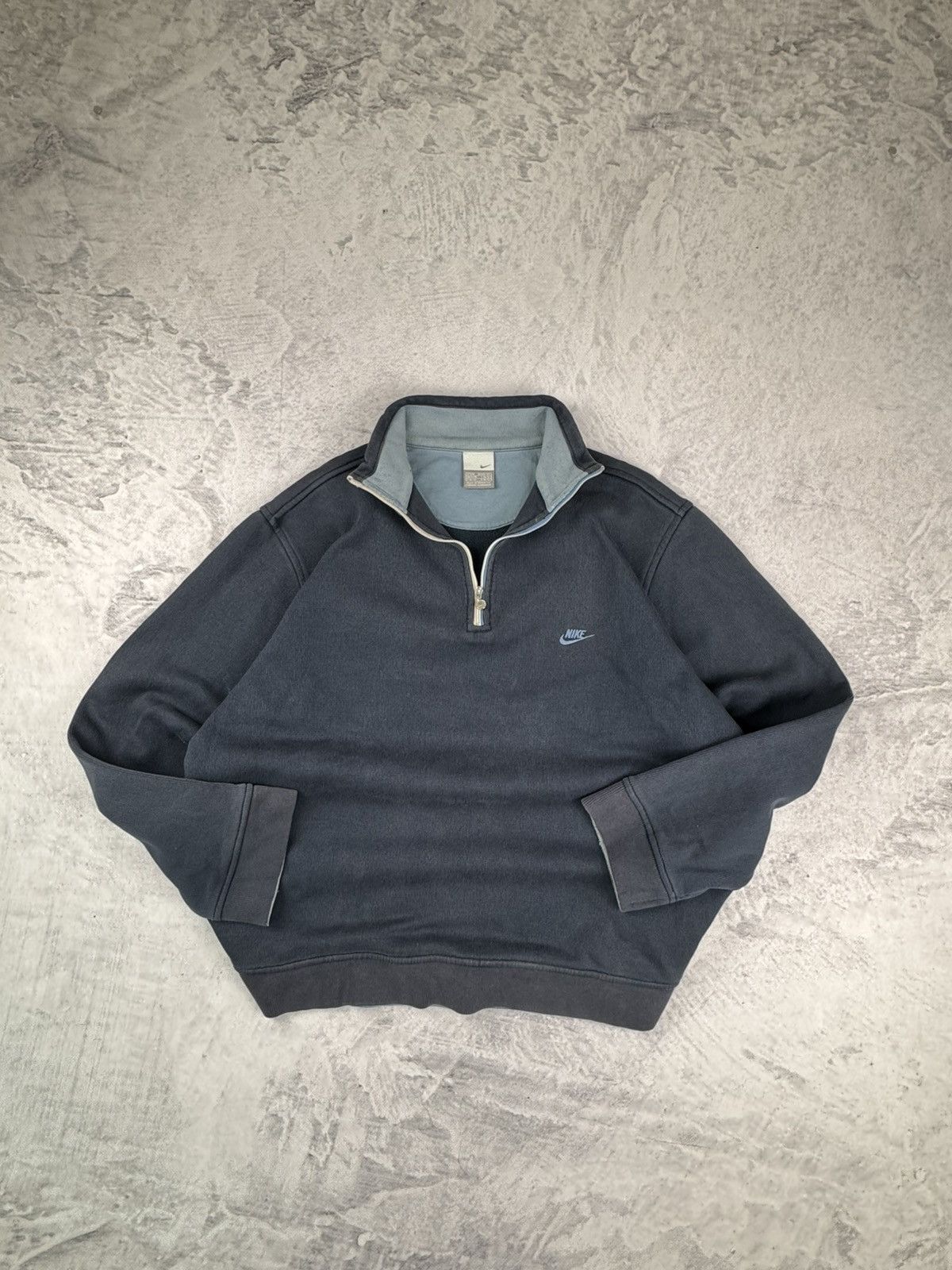 Nike × Vintage NIKE VINTAGE CENTER LOGO OVERSIZE BOXY SWEATSHIRT Size US M / EU 48-50 / 2 - 2 Thumbnail