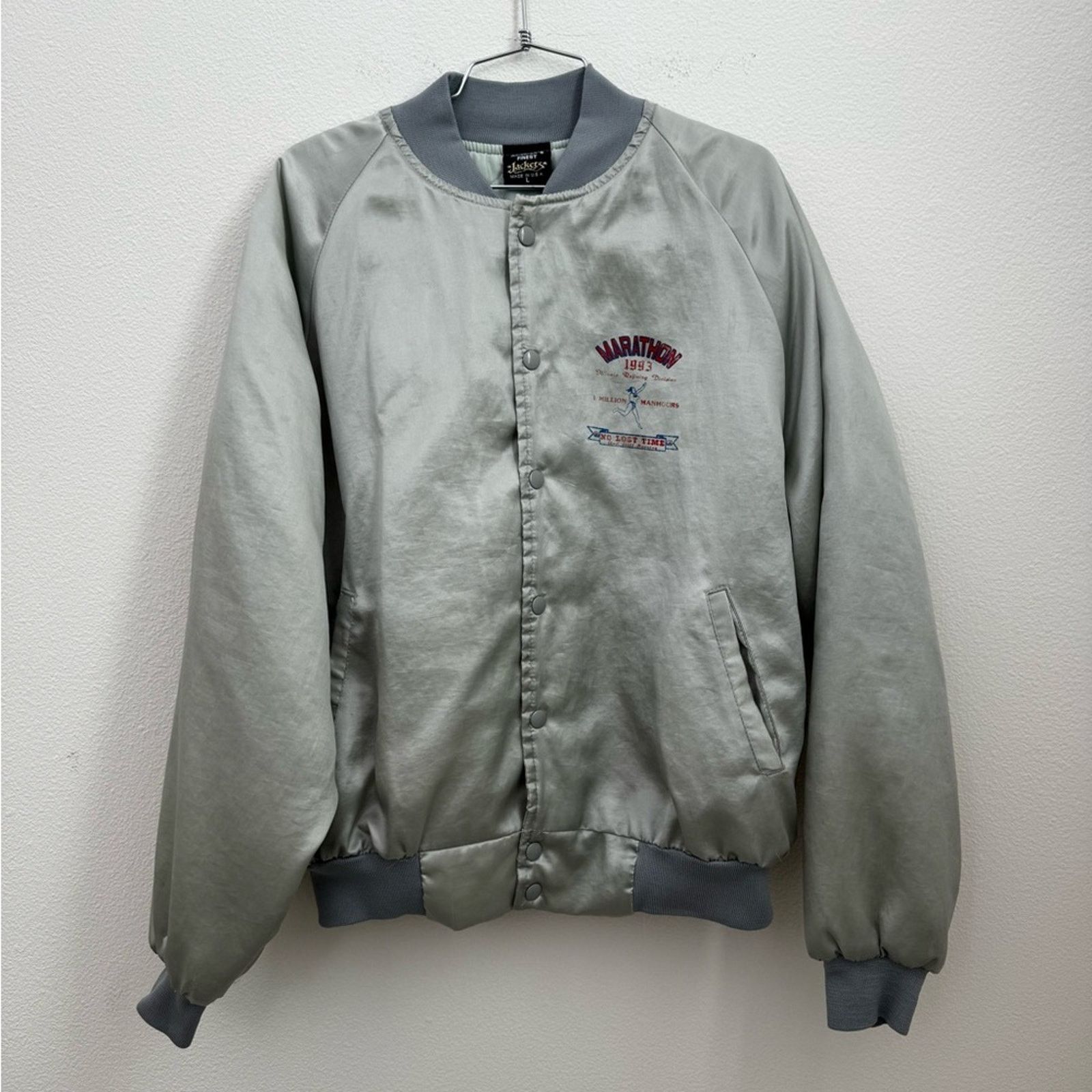 Other Vintage ‘satin’ bomber jacket Size US L / EU 52-54 / 3 - 2 Thumbnail