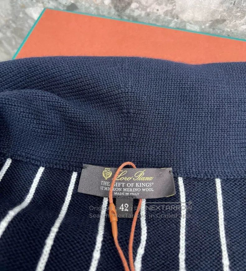 Loro Piana Loro Piana King's Gift 12 micron wool knit cardigan women' Size S / US 4 / IT 40 - 3 Thumbnail