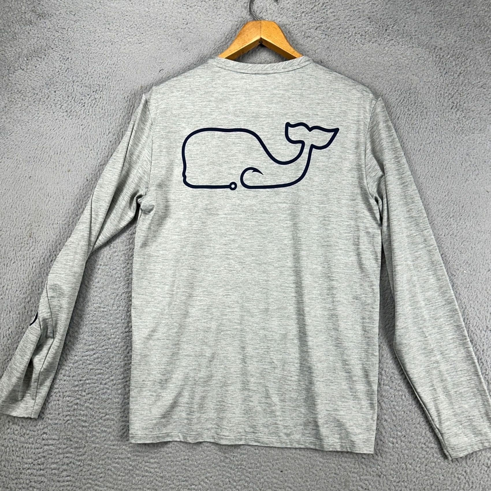 Vineyard Vines Vineyard Vines Performance Mens T-Shirt Short Sleeve Graphic Tee Grey Small Size US S / EU 44-46 / 1 - 3 Thumbnail