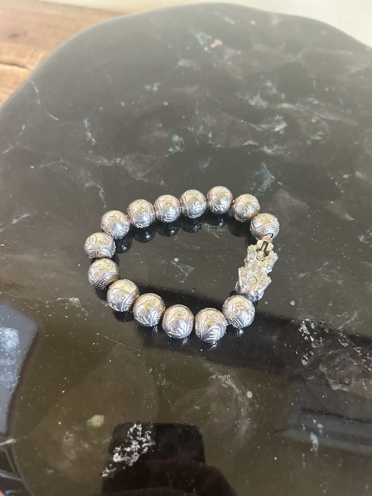Vintage Chinese Zodiac Bracelet Antique Silver Size ONE SIZE - 4 Thumbnail