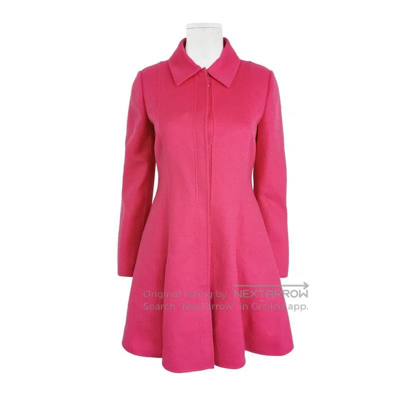 Other Valentino Rose red wool coat Size XS / US 0-2 / IT 36-38 - 1 Thumbnail