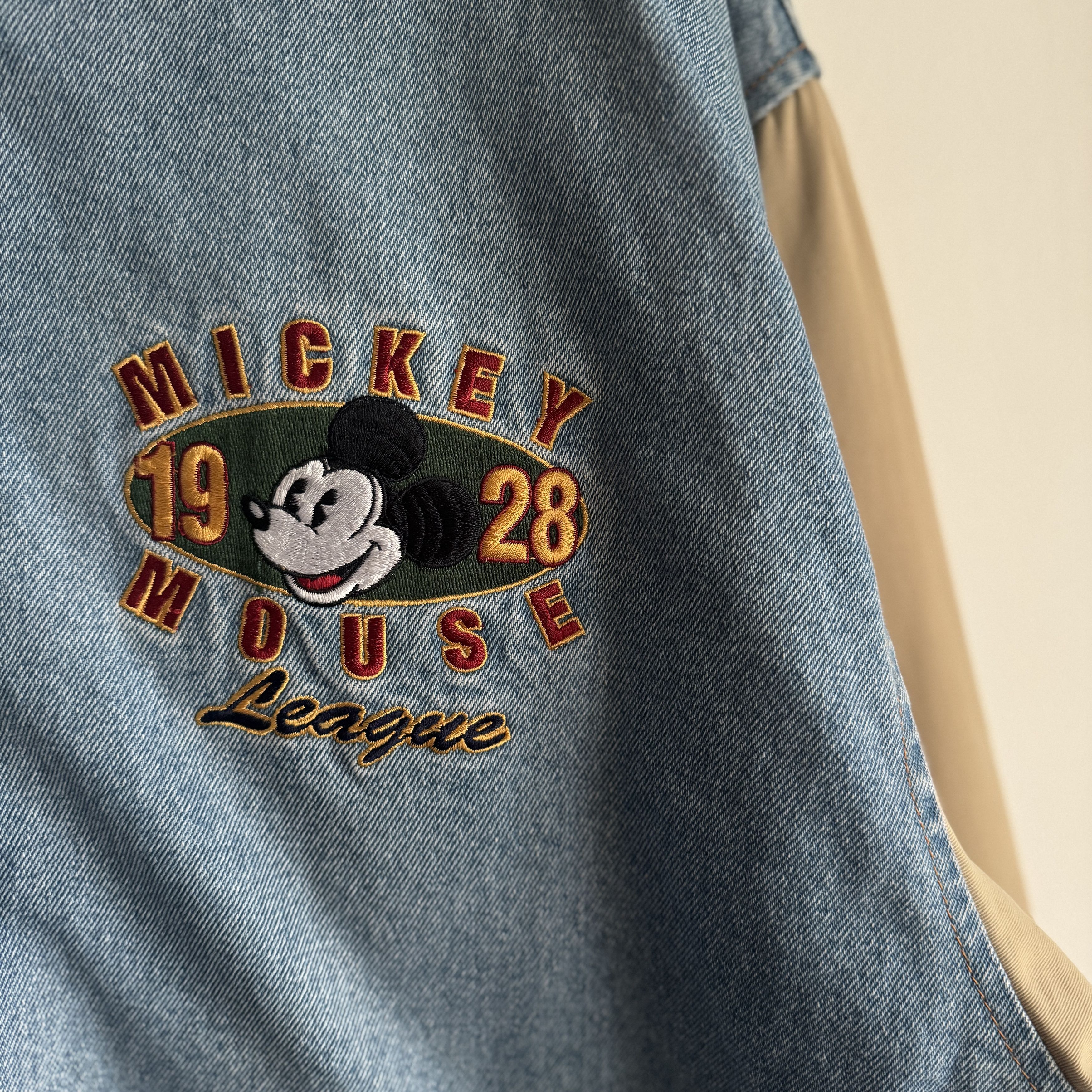 Mickey Mouse Disney Mickey Mouse 1928 Varsity Jacket Vintage XL-XXL Size US XXL / EU 58 / 5 - 6 Thumbnail