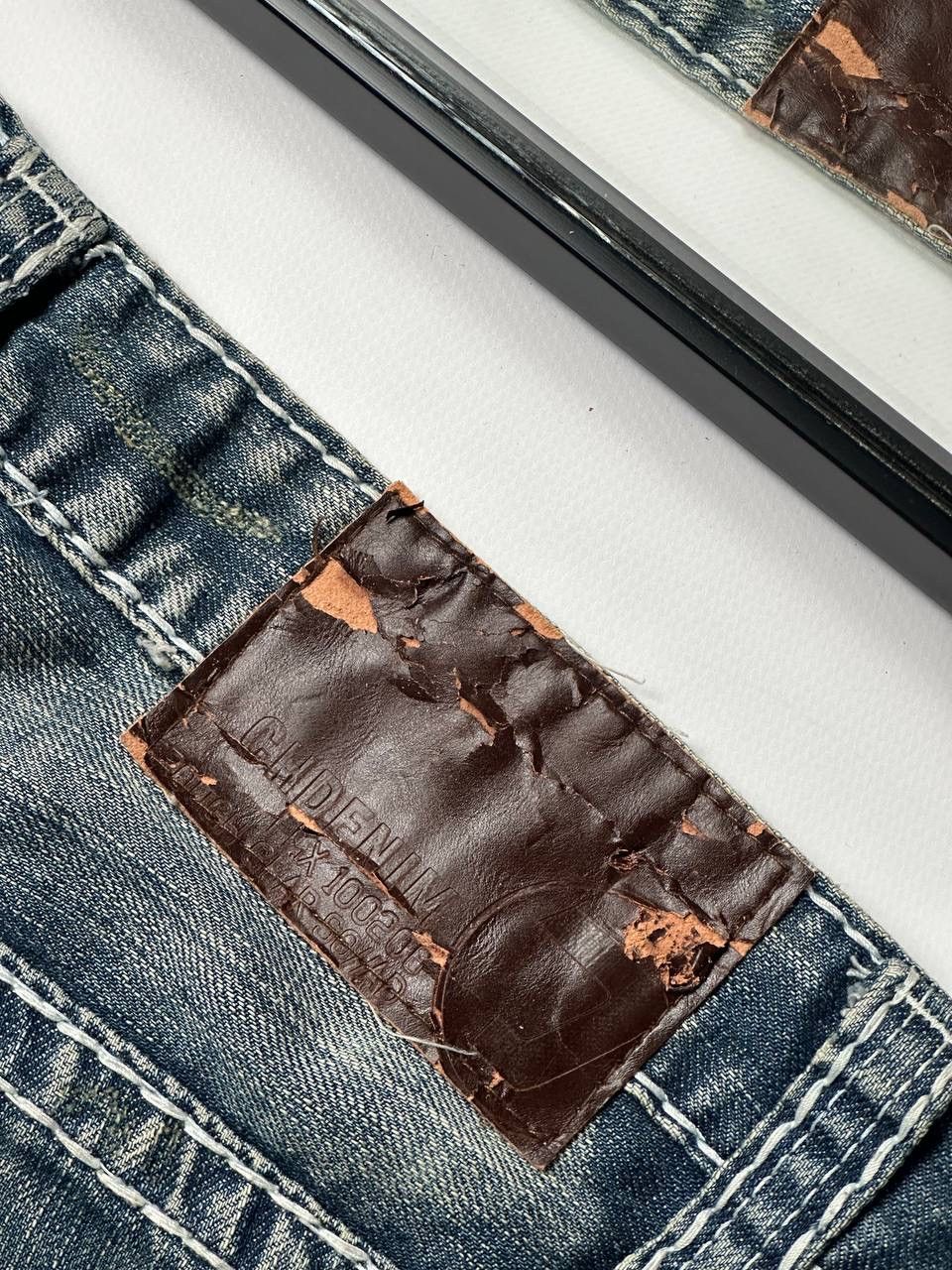Vintage Vintage Washed Wide Japanese Denim Jean Y2K Size US 30 / EU 46 - 3 Thumbnail