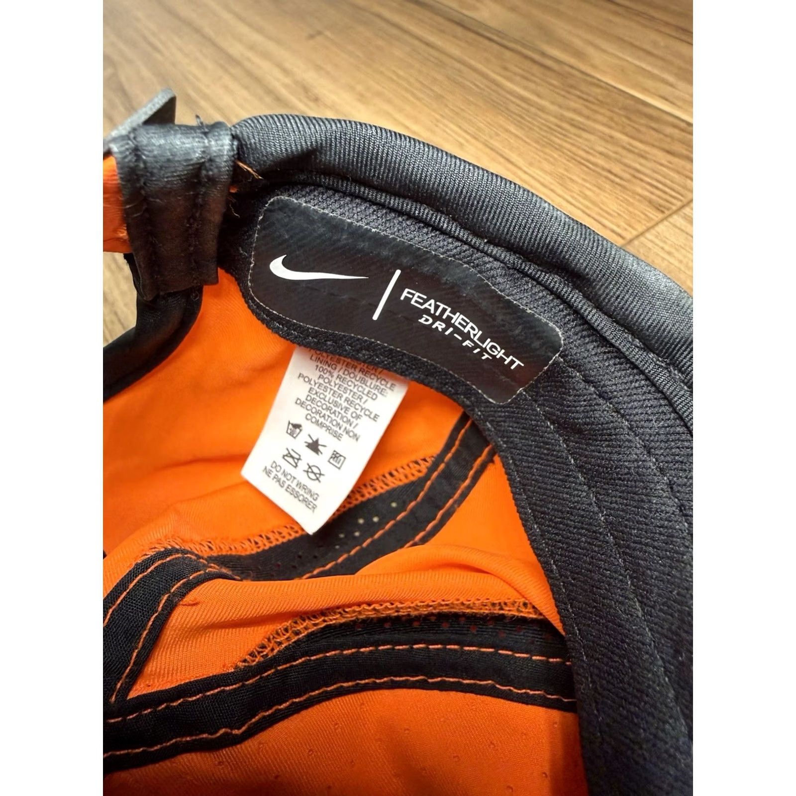 Nike VINTAGE Nike Daybreak Aerobill Orange 5 Panel Cap Hat Feather Tailwind Mens Size ONE SIZE - 7 Thumbnail